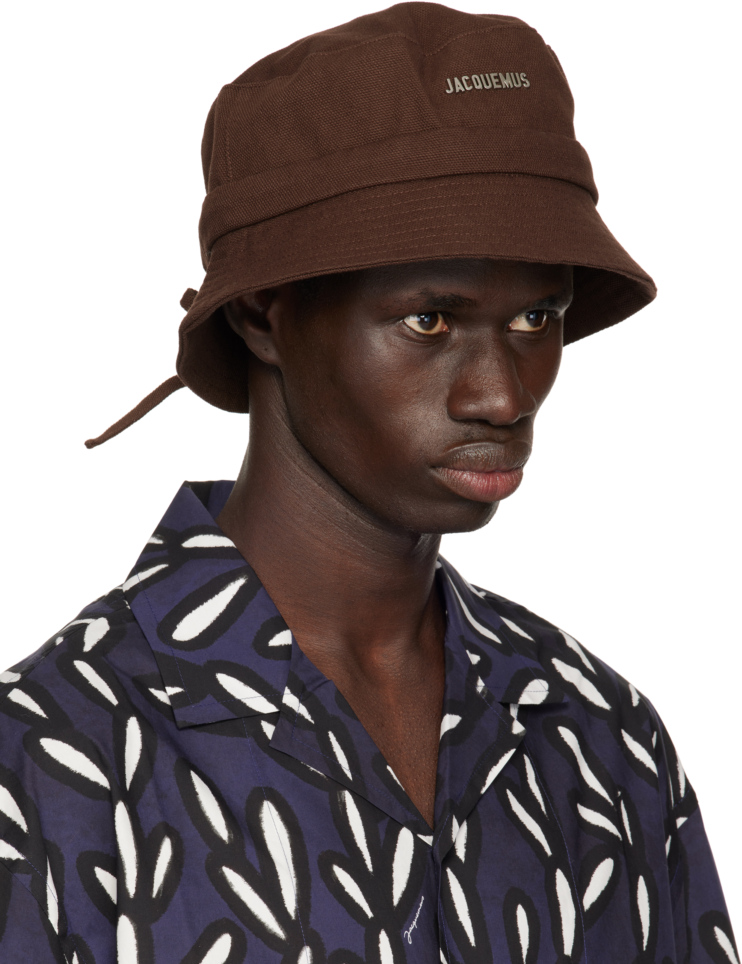 Jacquemus Brown 'the Gadjo' Bucket Hat In 850 Brown