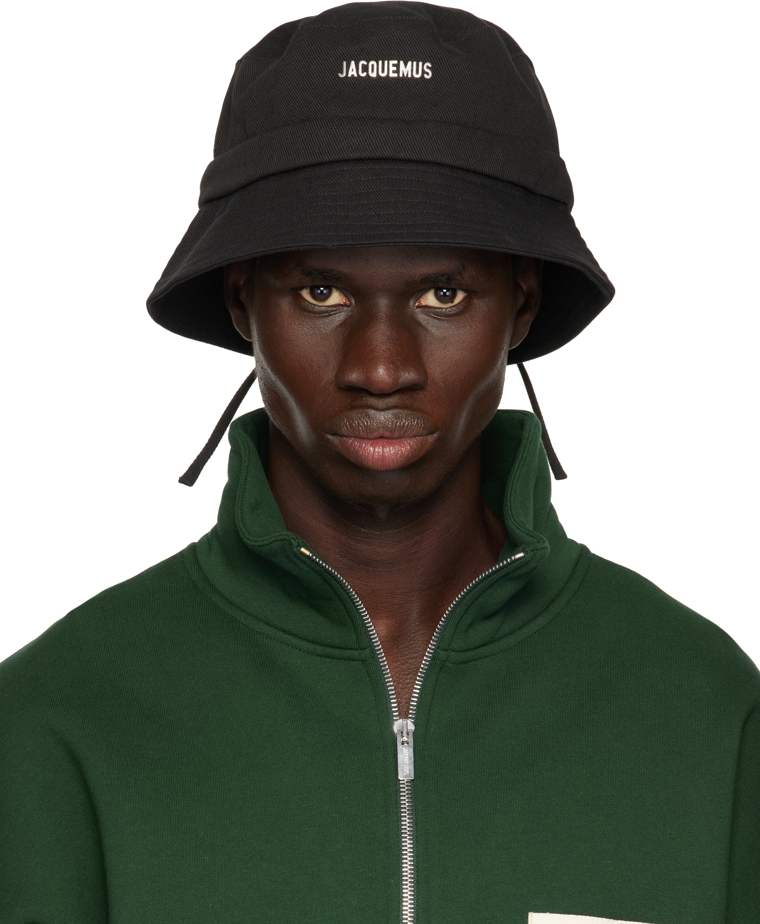 Jacquemus Black Les Classiques 'the Gadjo' Bucket Hat In 990 Black