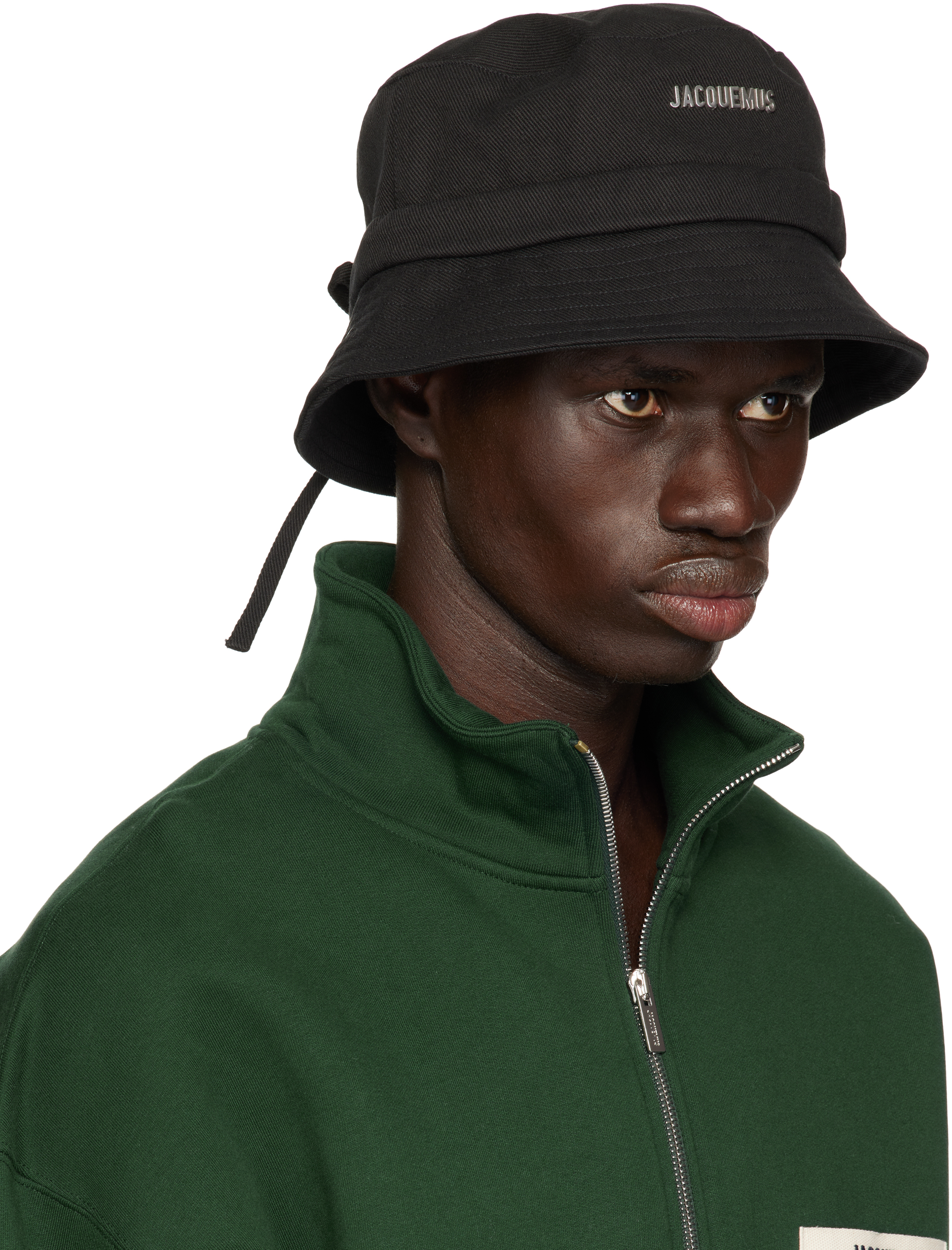 Jacquemus Black Les Classiques 'the Gadjo' Bucket Hat In 990 Black