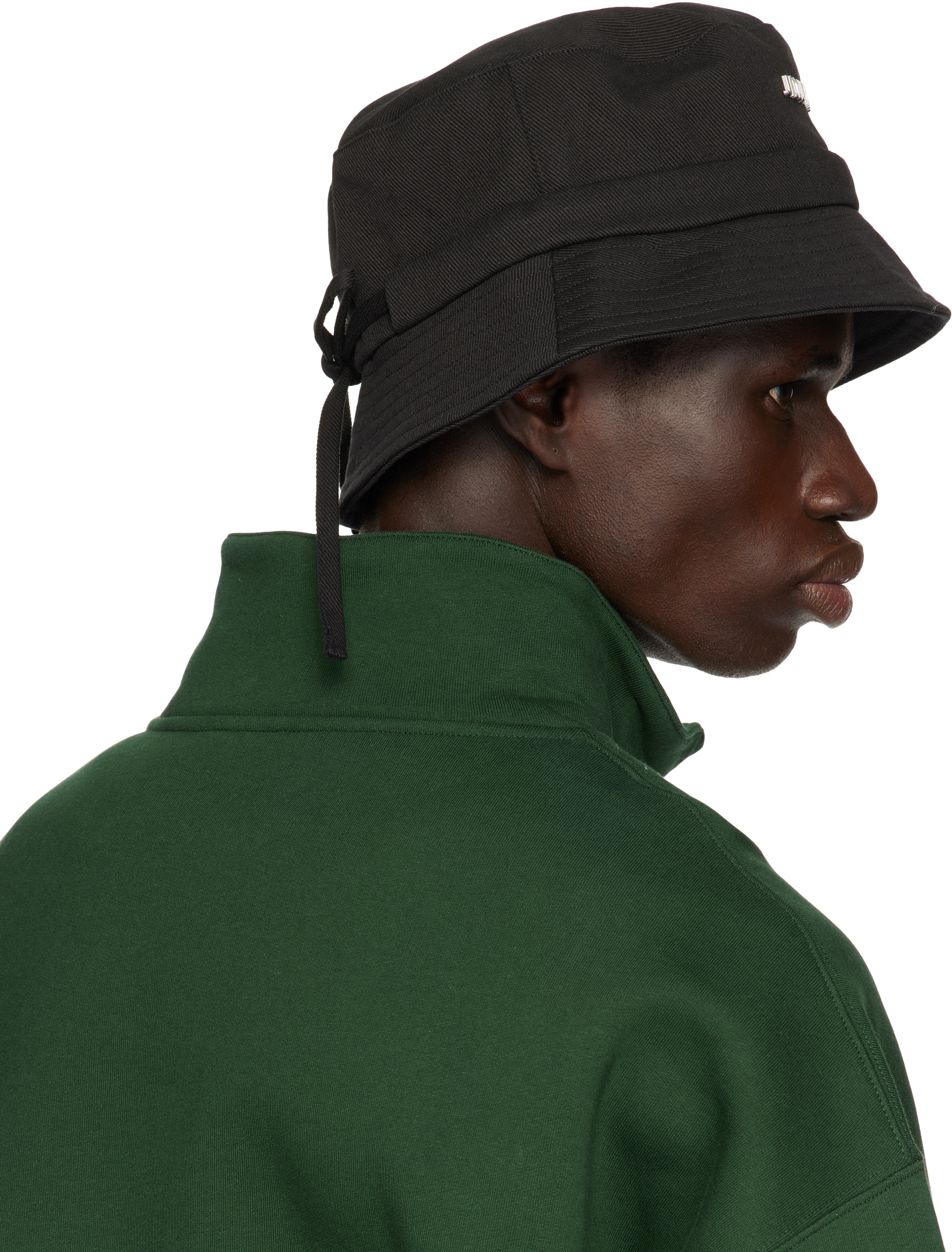 Jacquemus Black Les Classiques 'the Gadjo' Bucket Hat In 990 Black
