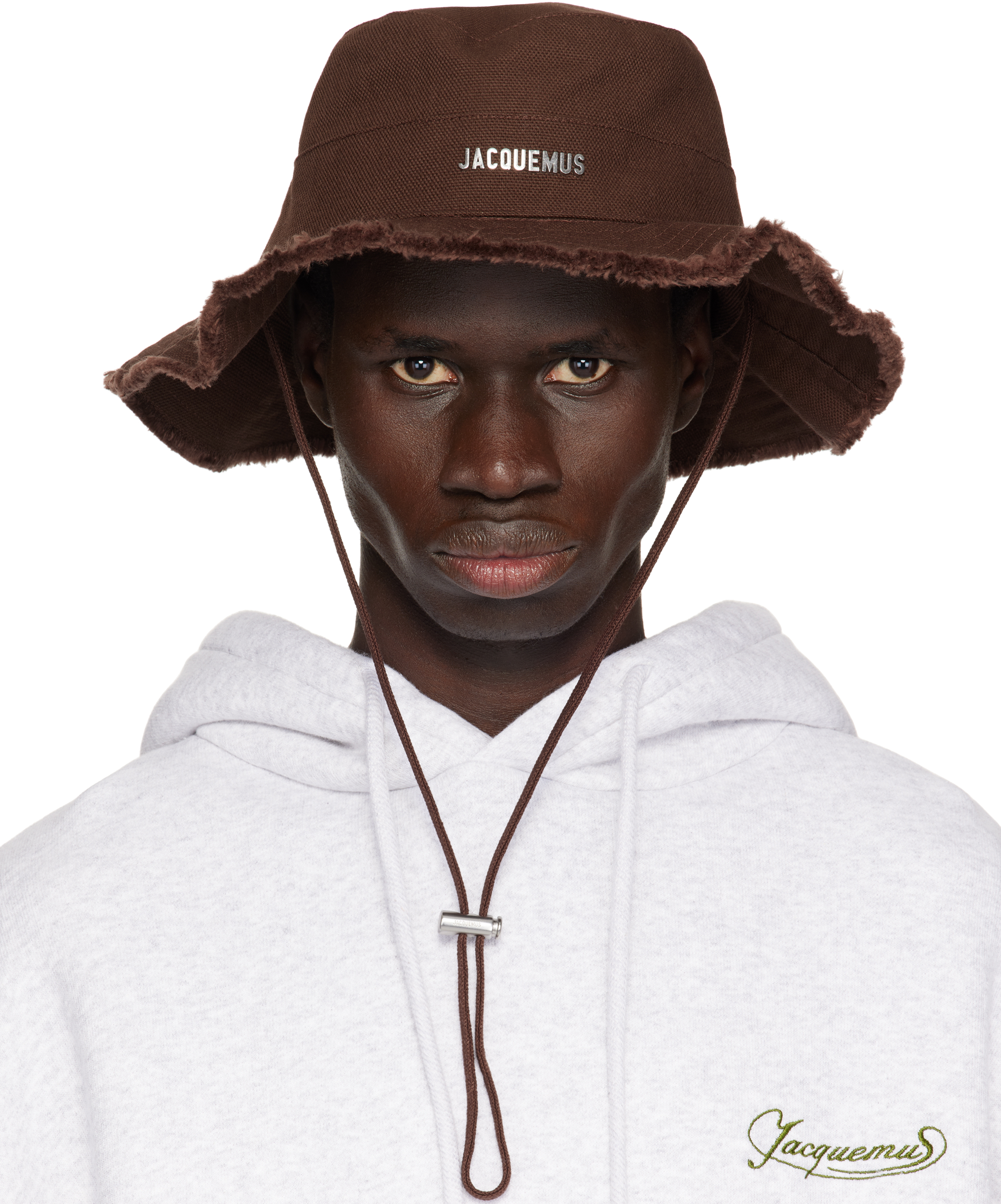 【関税込み】JACQUEMUS ブラウン The Artichaut バケットハット JACQUEMUS: ブラウン The Artichaut バケットハット | SSENSE 日本