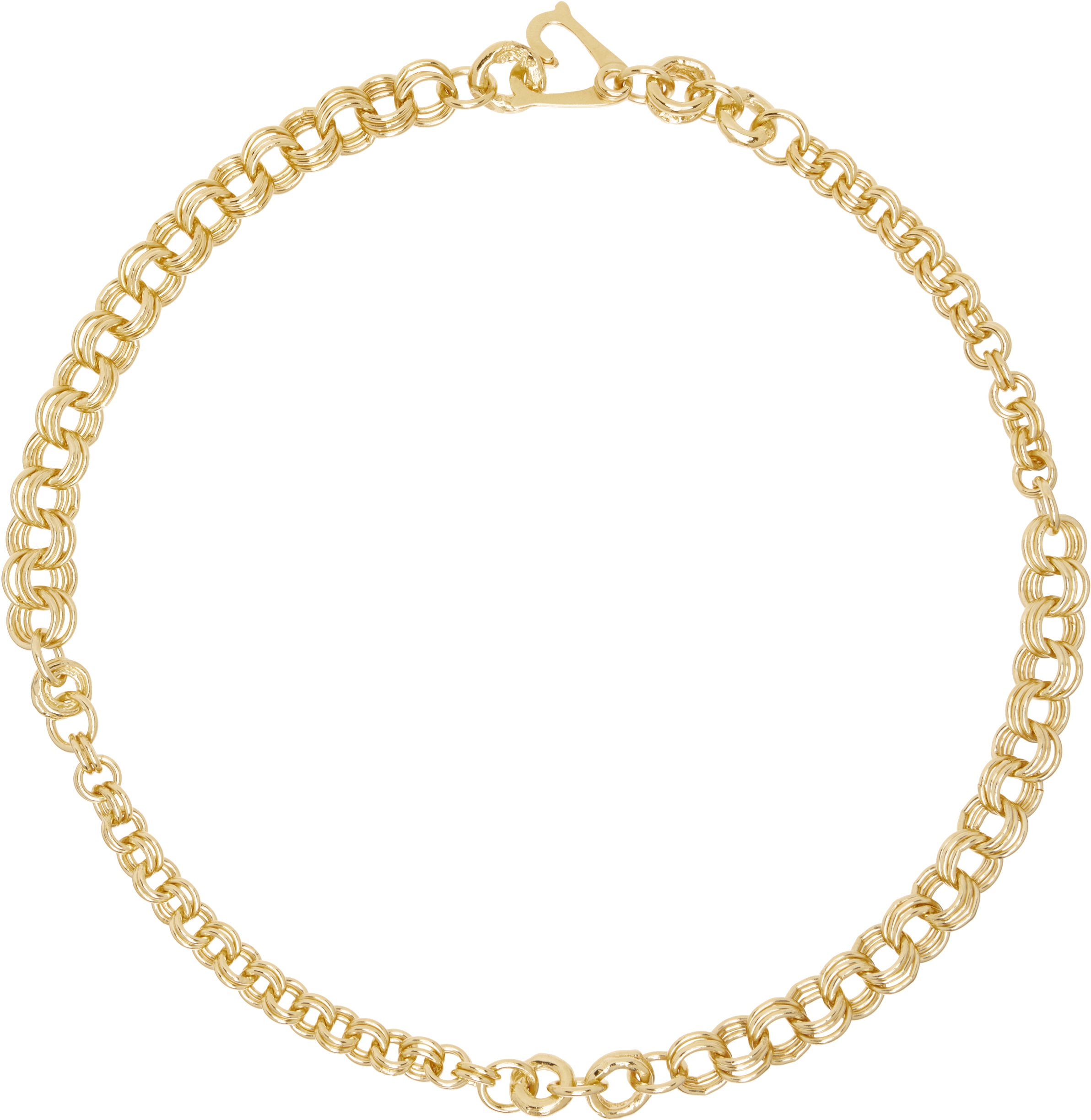 【関税込み】Vasiliki ゴールド Pictish ネックレス Vasiliki: Gold Pictish Necklace | SSENSE 日本