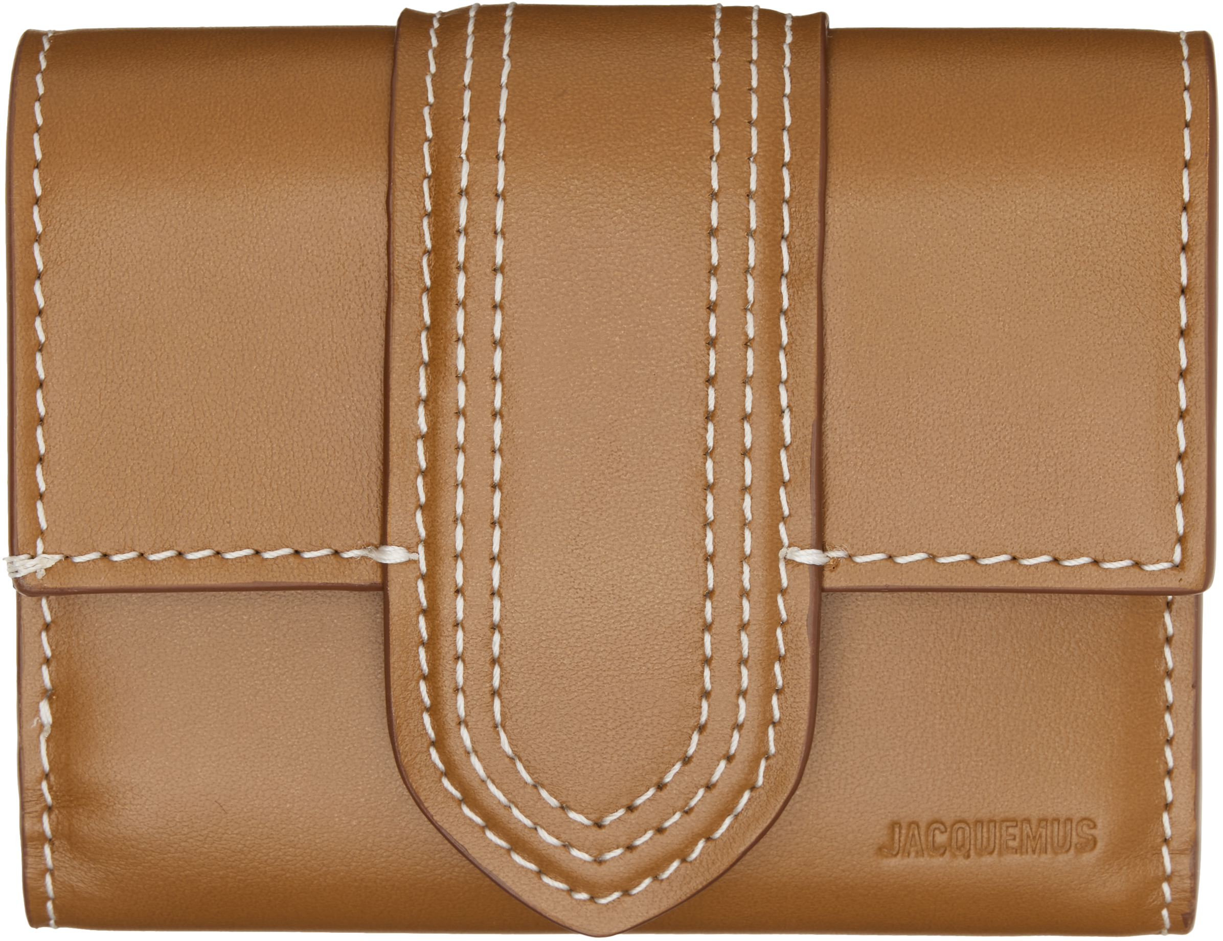 Jacquemus Tan 'the Bambino' Wallet