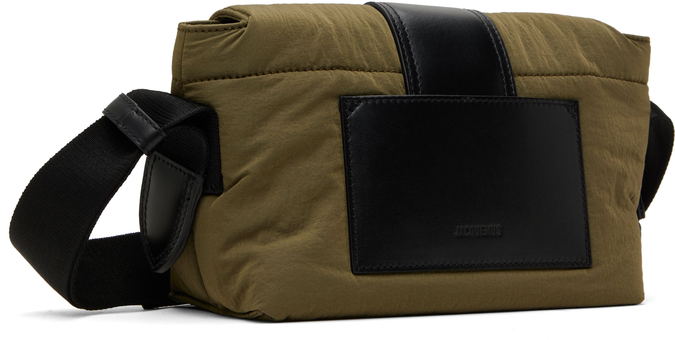 Jacquemus Khaki La Casa 'the Small Bambino Messenger' Bag In 560 Khaki