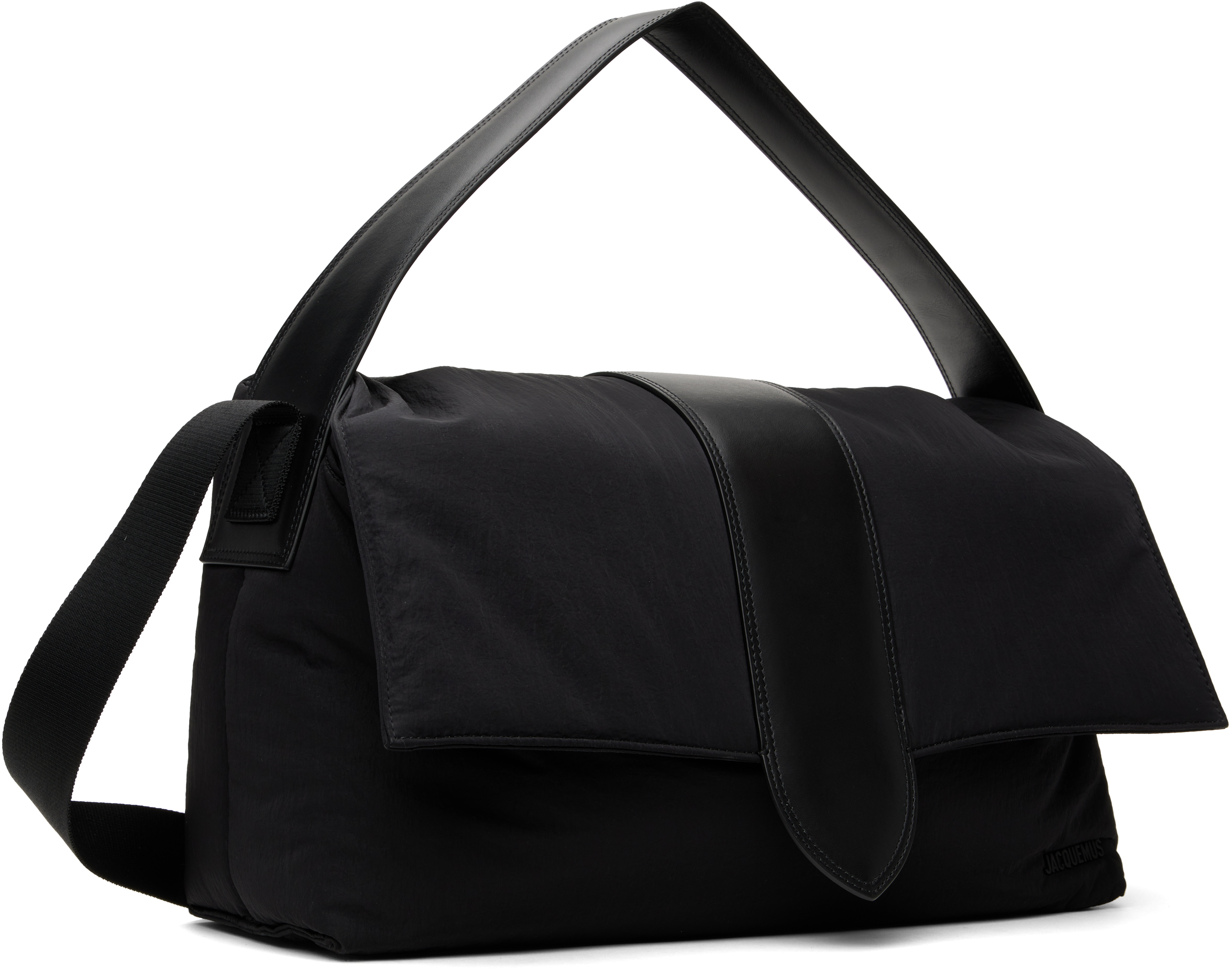 Jacquemus Black La Croisière 'the Bambino Messenger' Bag