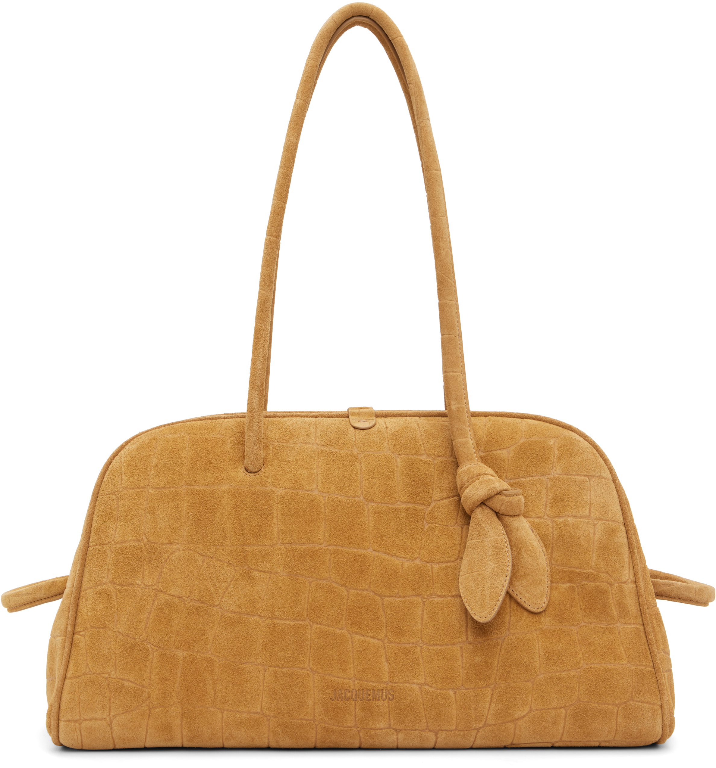JACQUEMUS: Tan La Croisière 'The Turismo' Tote | SSENSE