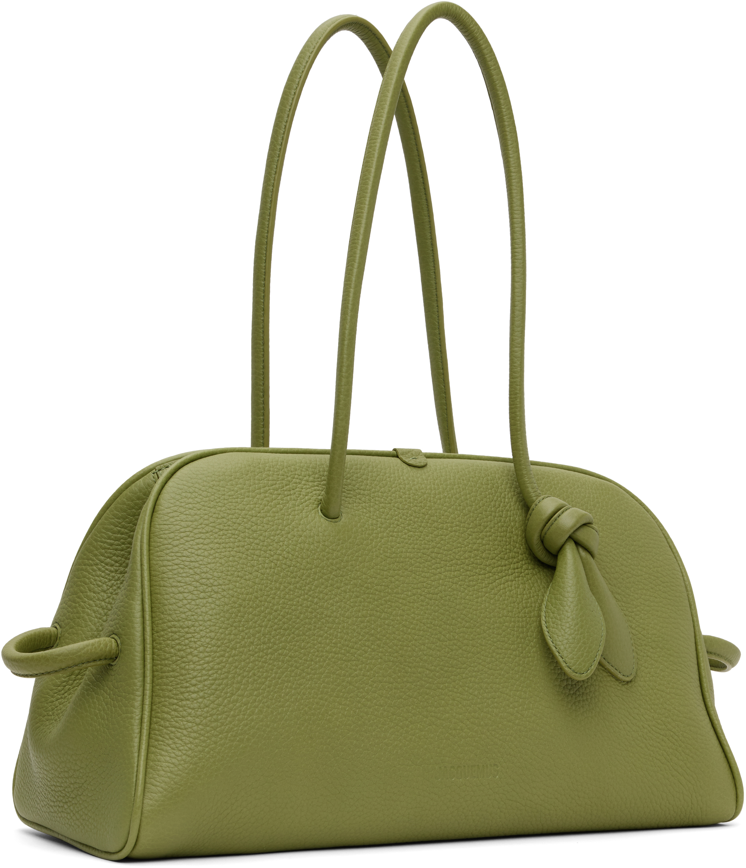 Jacquemus Green La Croisière 'the Turismo' Bowling Bag In 552 Green 2