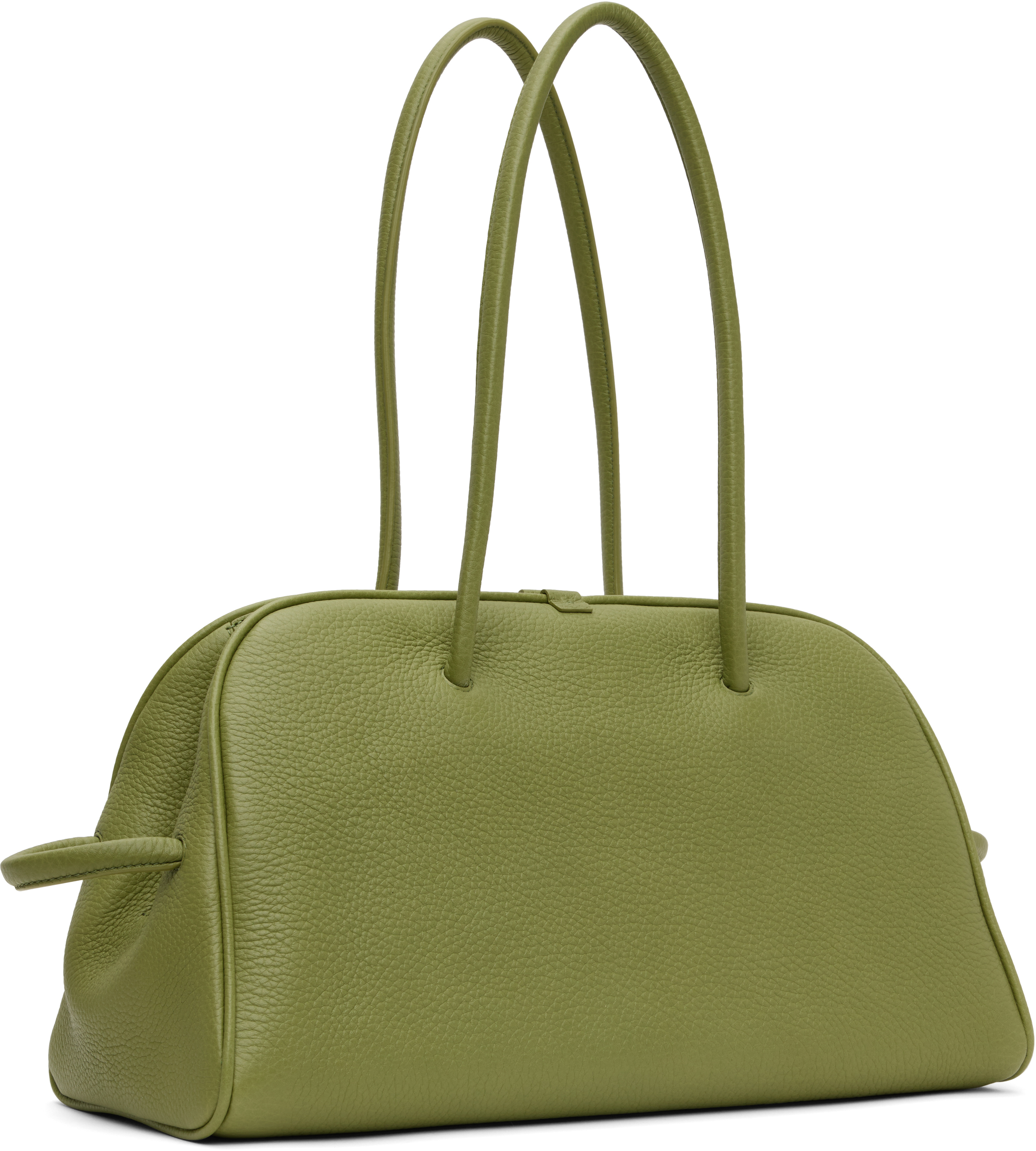Jacquemus Green La Croisière 'the Turismo' Bowling Bag In 552 Green 2