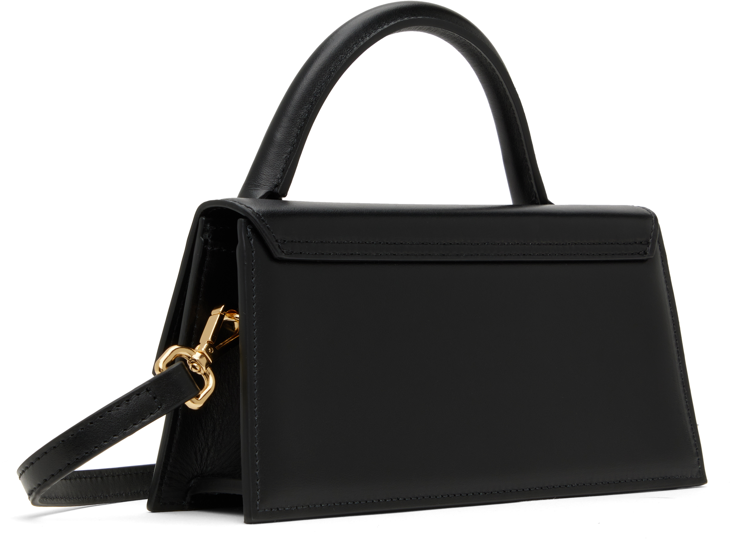 Jacquemus Black Les Classiques 'the Long Chiquito' Bag In 990 Black