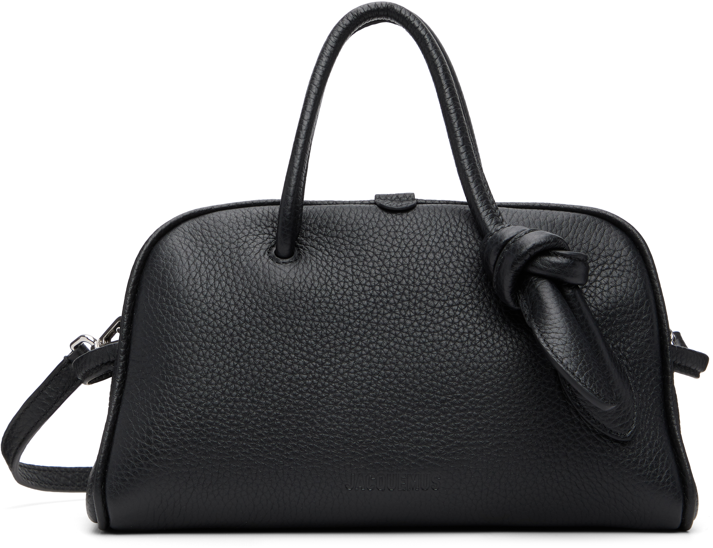 Jacquemus Black La Croisière 'the Small Turismo' Tote