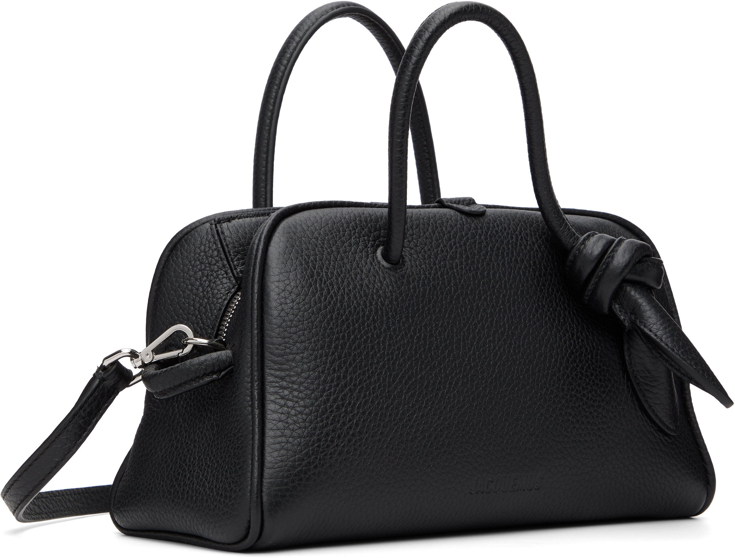 Jacquemus Black La Croisière 'the Small Turismo' Tote