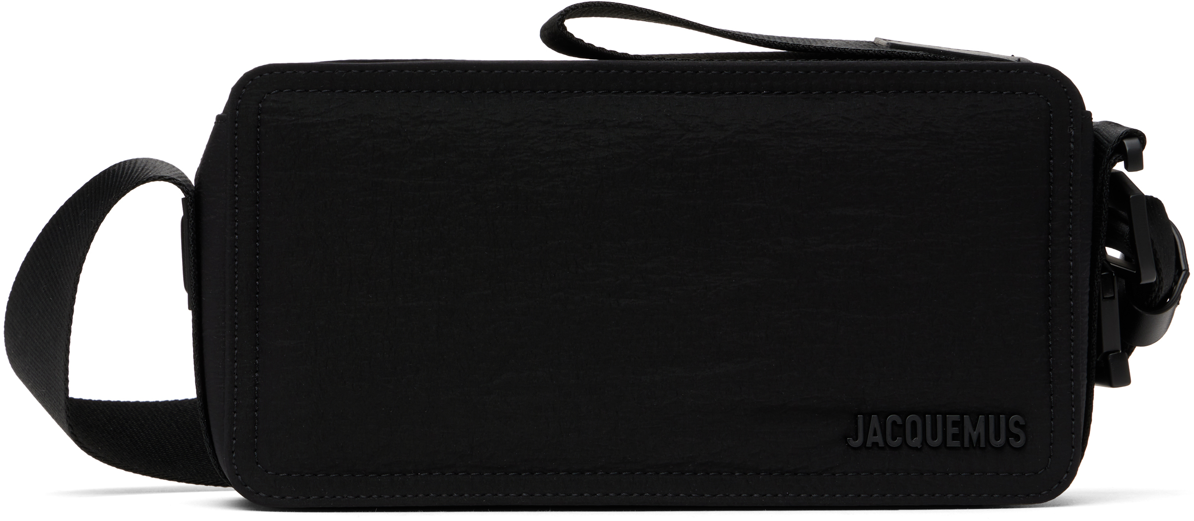 Black 'The horizontal Cuerda' Bag