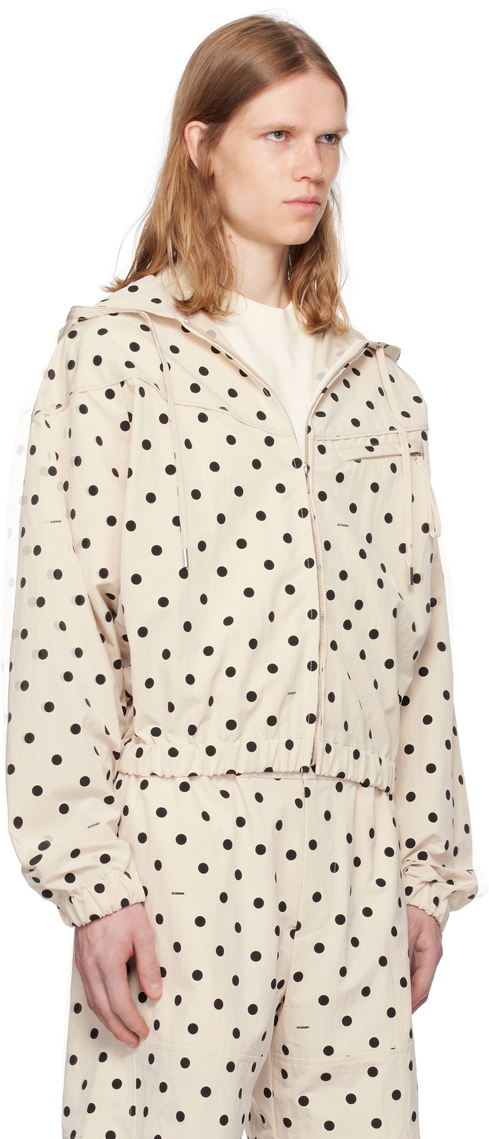 Jacquemus Beige & Black La Croisière 'the Bateau' Jacket In Neutral