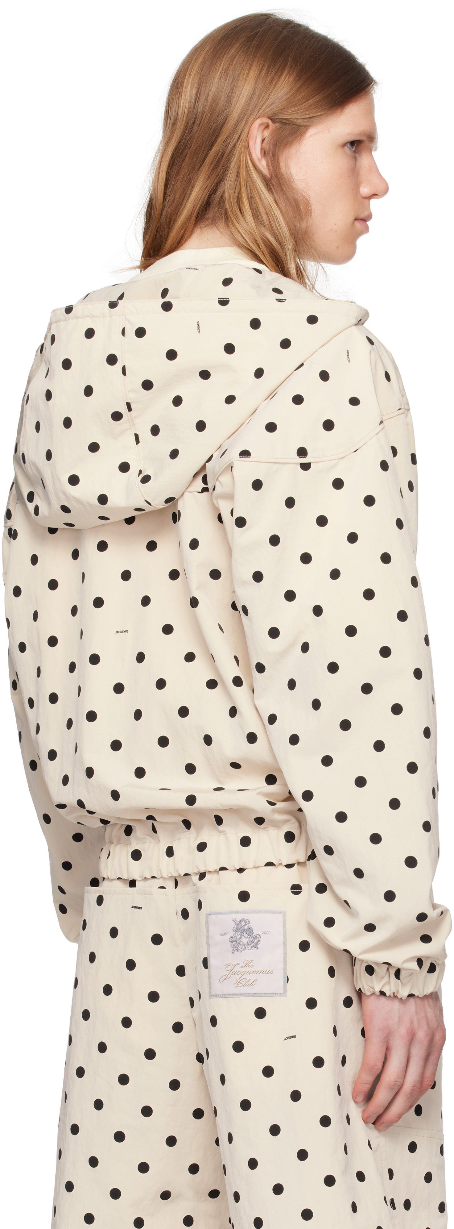 Jacquemus Beige & Black La Croisière 'the Bateau' Jacket In Neutral