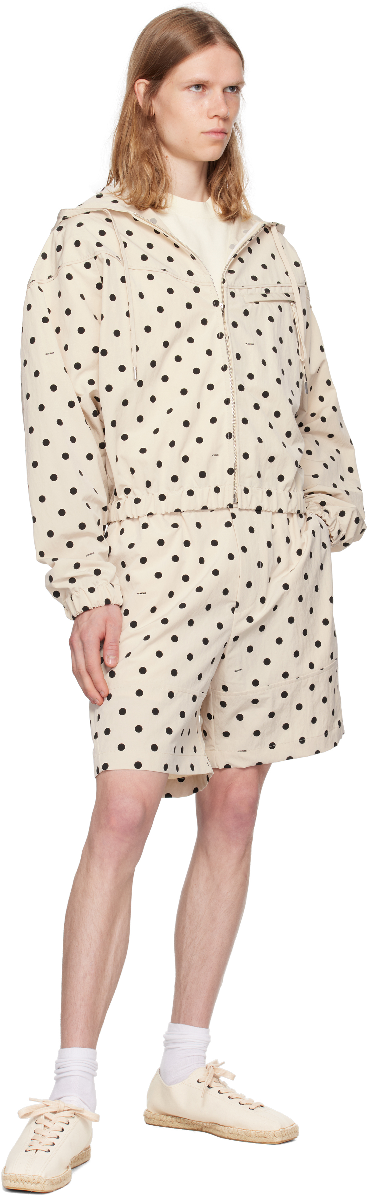 Jacquemus Beige & Black La Croisière 'the Bateau' Jacket In Neutral
