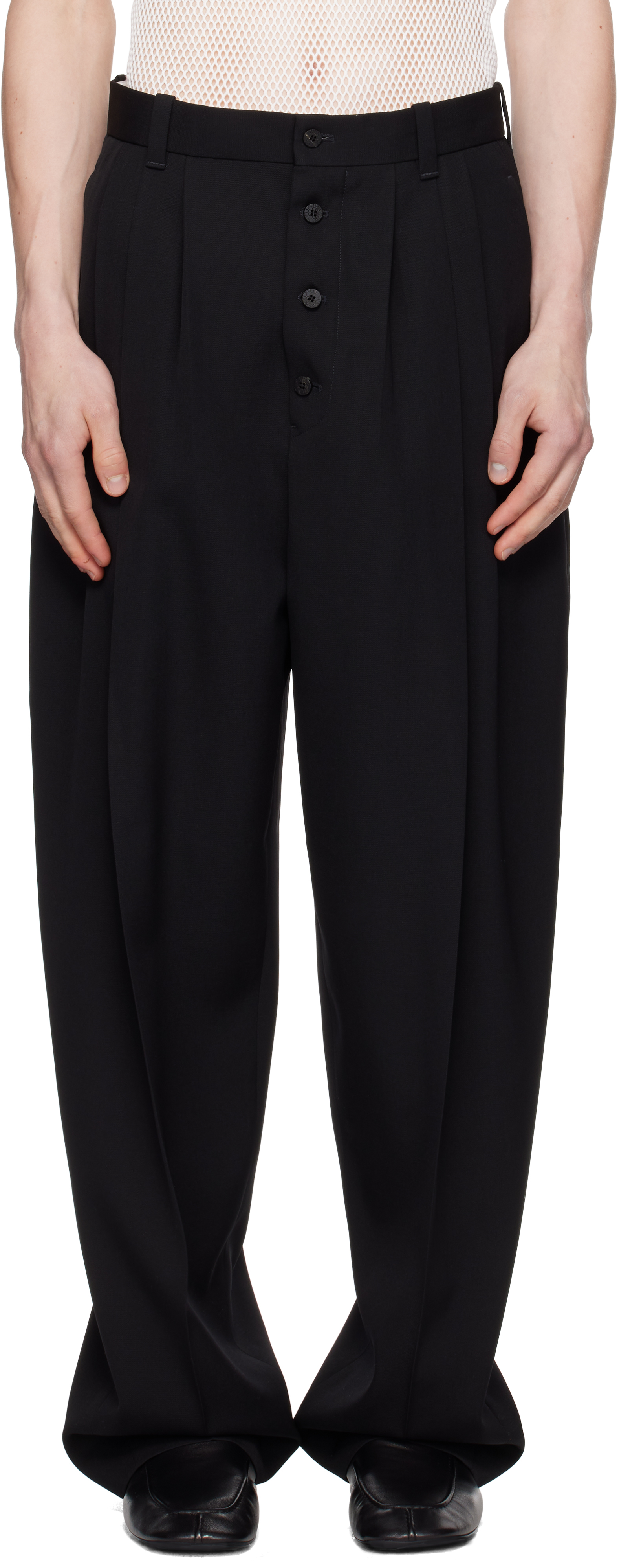 Jacquemus Black La Croisière 'the Fernando' Trousers