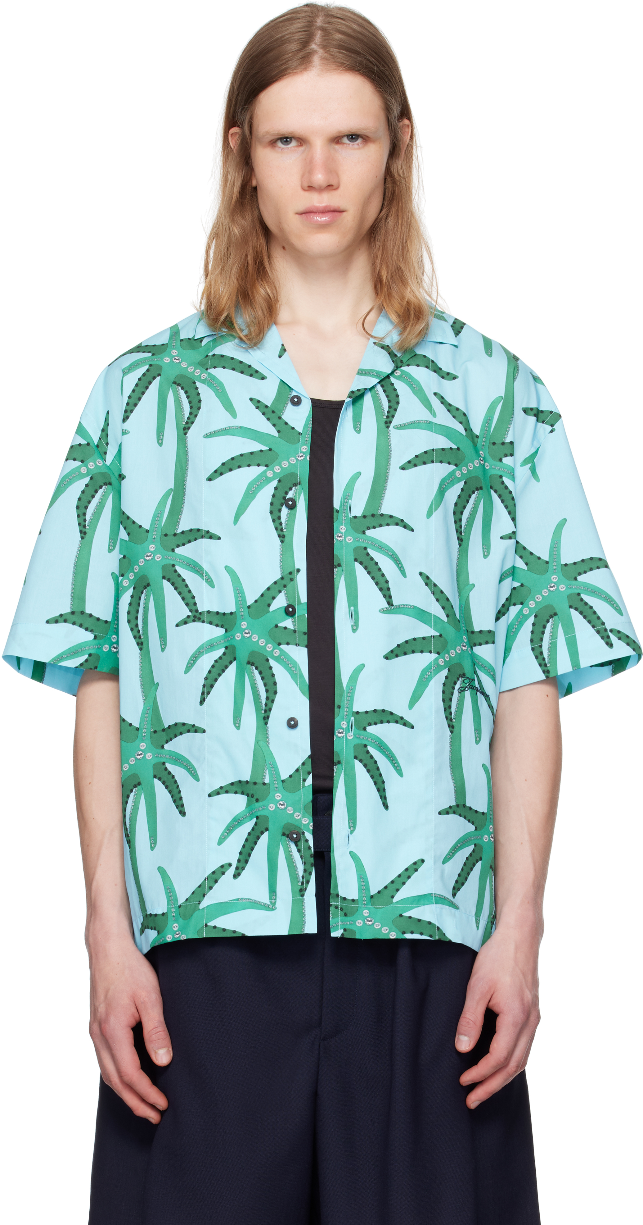 Blue & Green La Croisière 'The Jean' Shirt