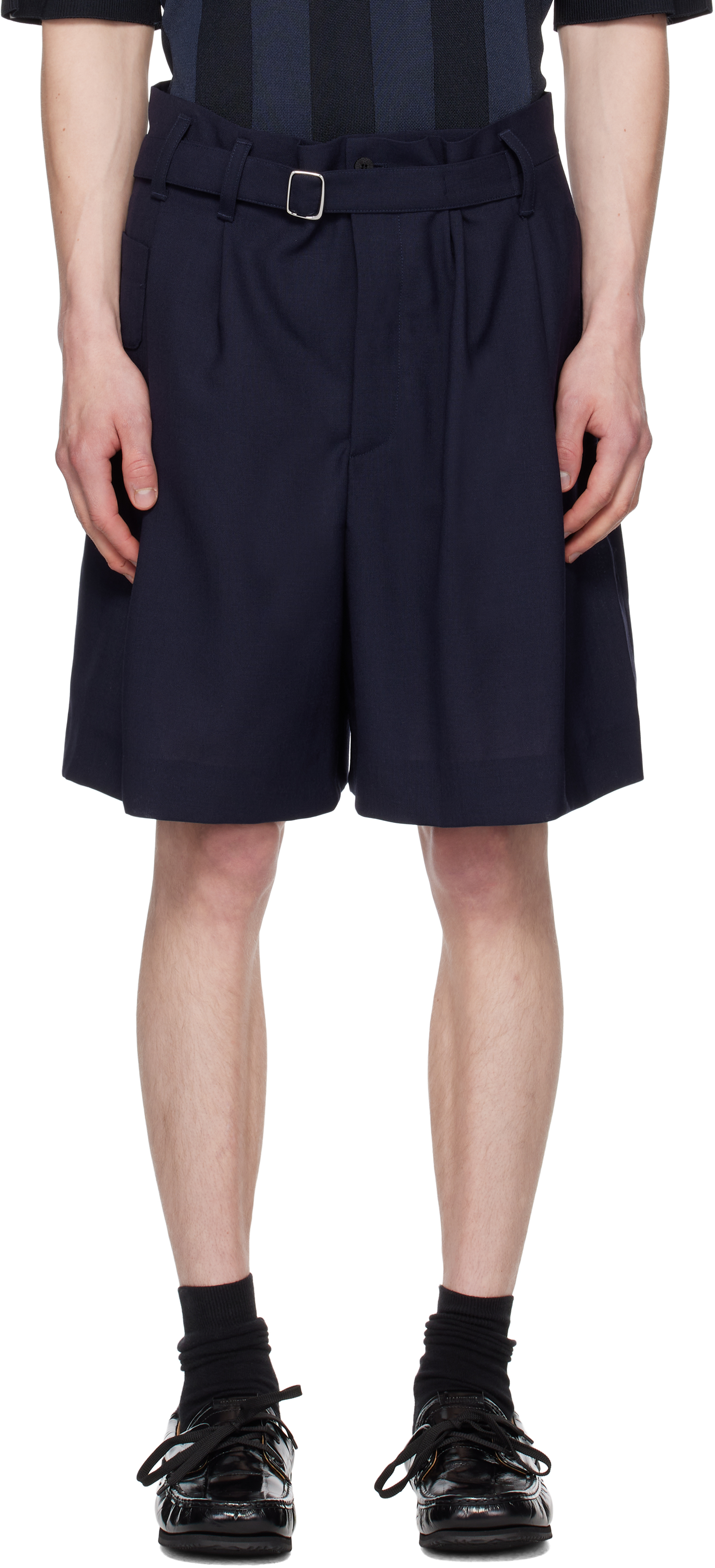 【関税込み】JACQUEMUS ショートパンツ Jacquemus ハイウエスト ショートパンツ | ニュートラル