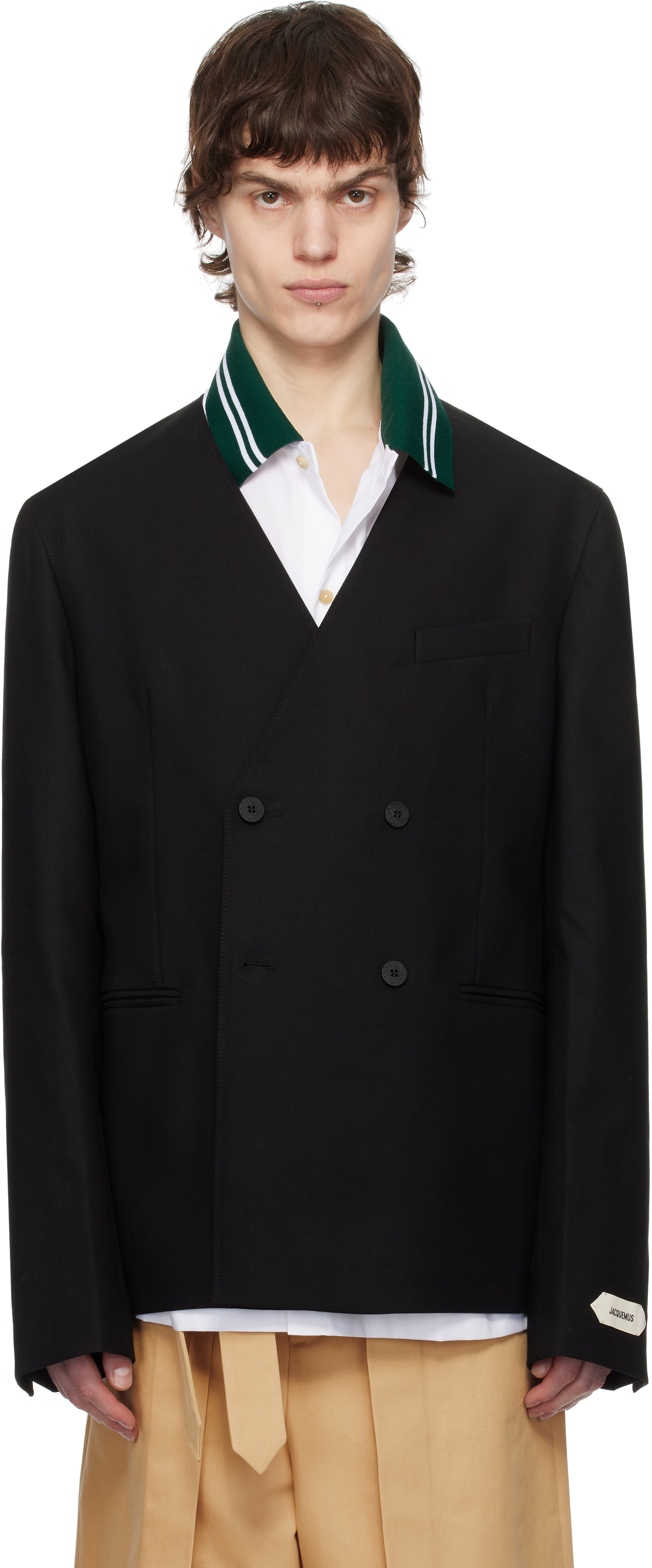 Black La Croisière 'The Marino' Blazer