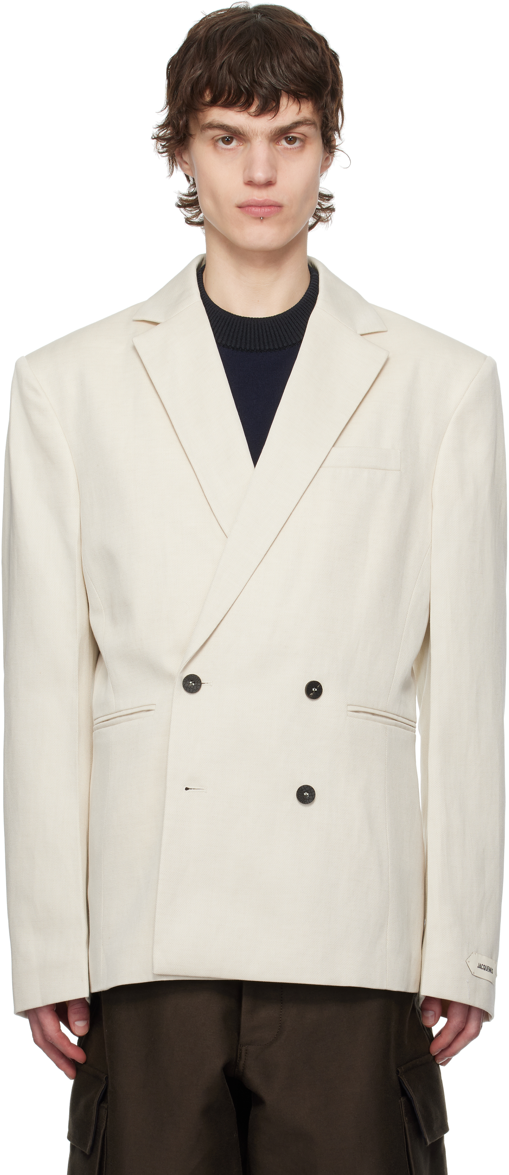 Beige La Croisière 'The Fernando' Blazer