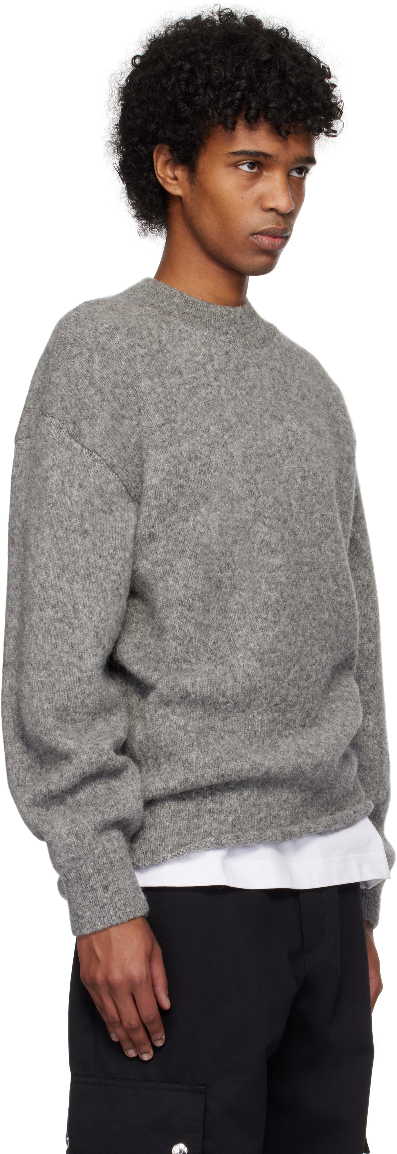 Shop Jacquemus Gray Les Classiques 'the ' Sweater In 950 Grey