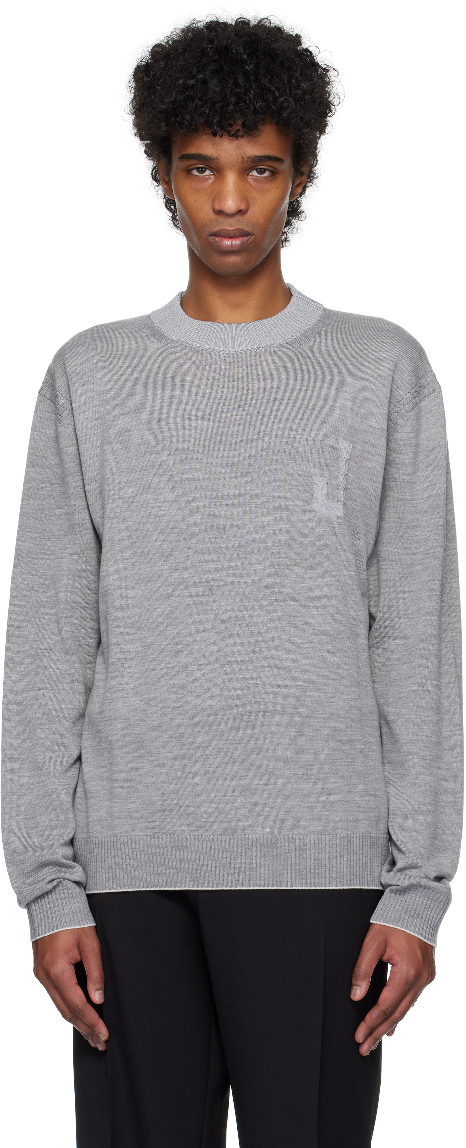 Jacquemus カラーブロック クルーネック セーター Jacquemus カラーブロック クルーネック セーター - トップス