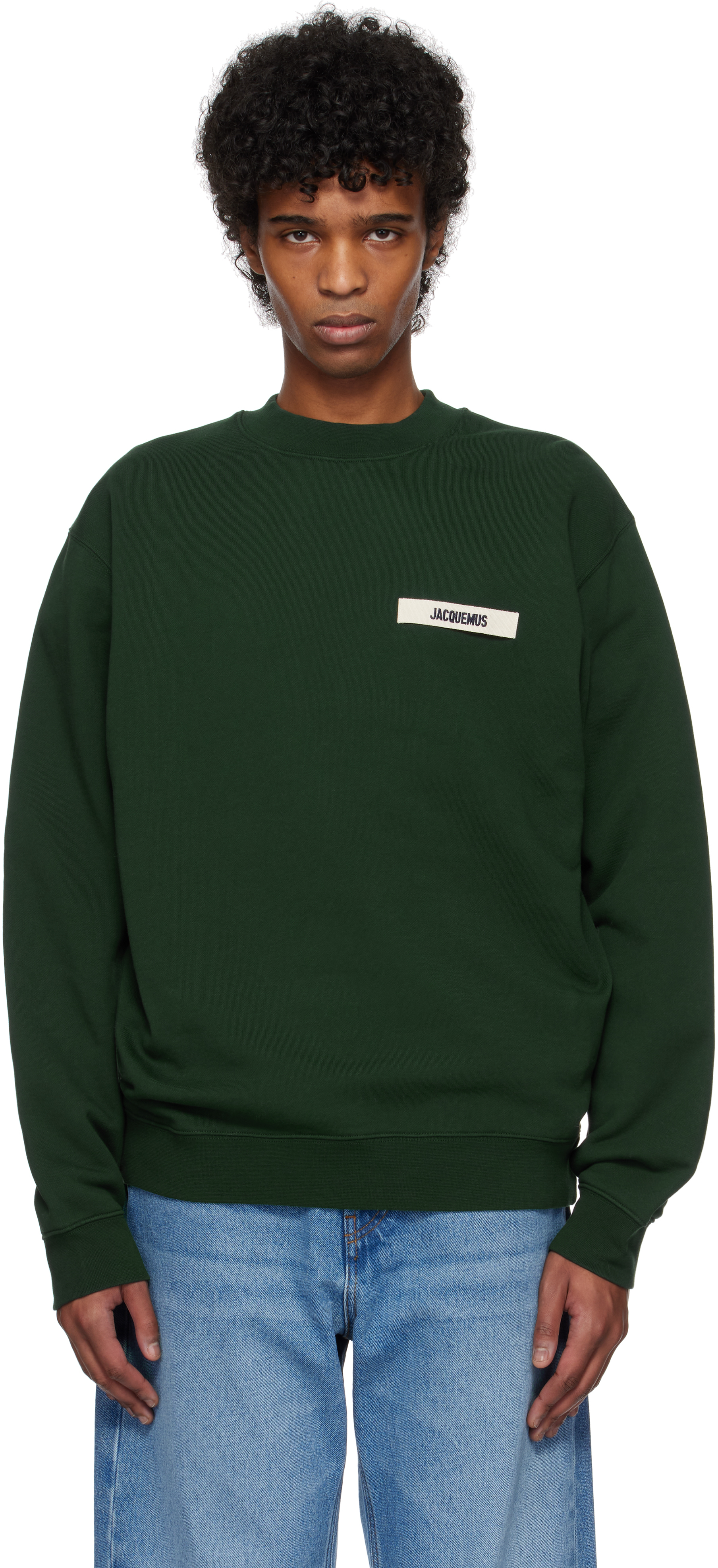 【送料&関税込】Jacquemus Gros Grain Cotton Sweatshirt The Gros Grain sweatshirt by JACQUEMUS | Official website