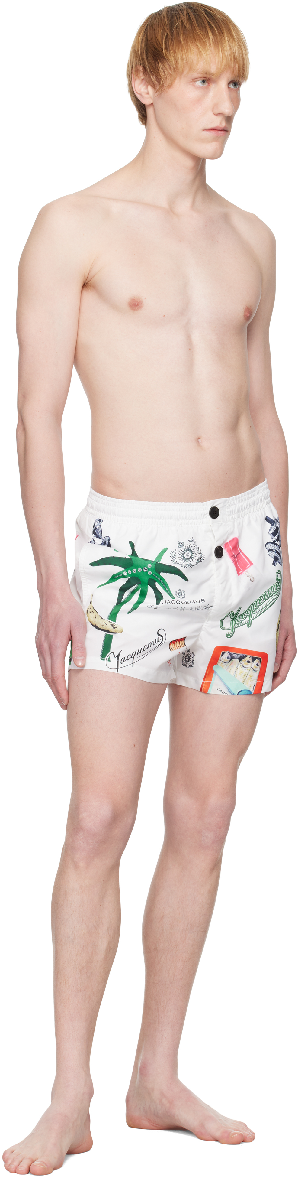 Jacquemus Le Maillot Puntini Swim Shorts