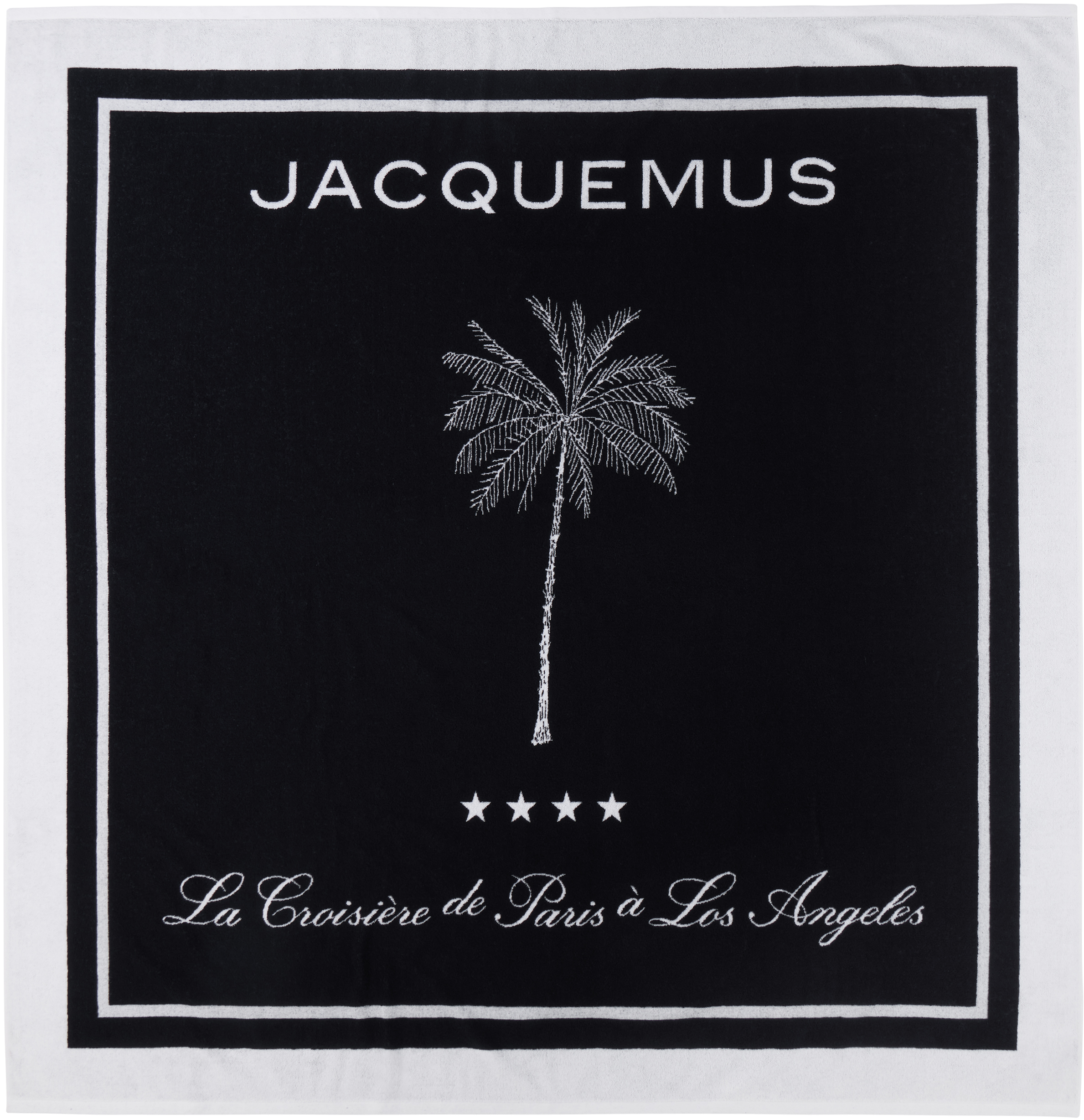 Jacquemus La Serviette Croisiere In Black
