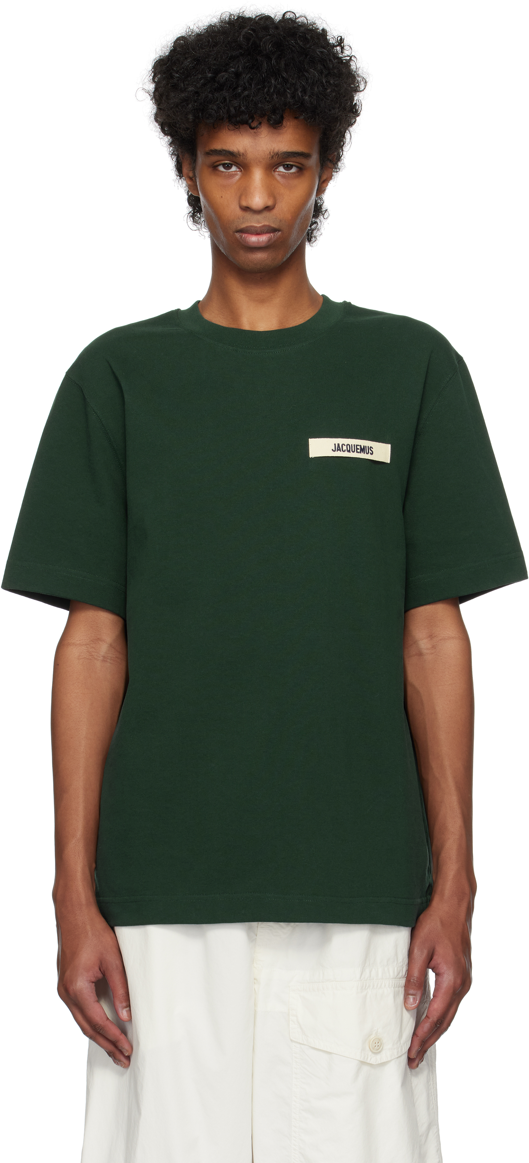 Green 'The Gros Grain' T-shirt