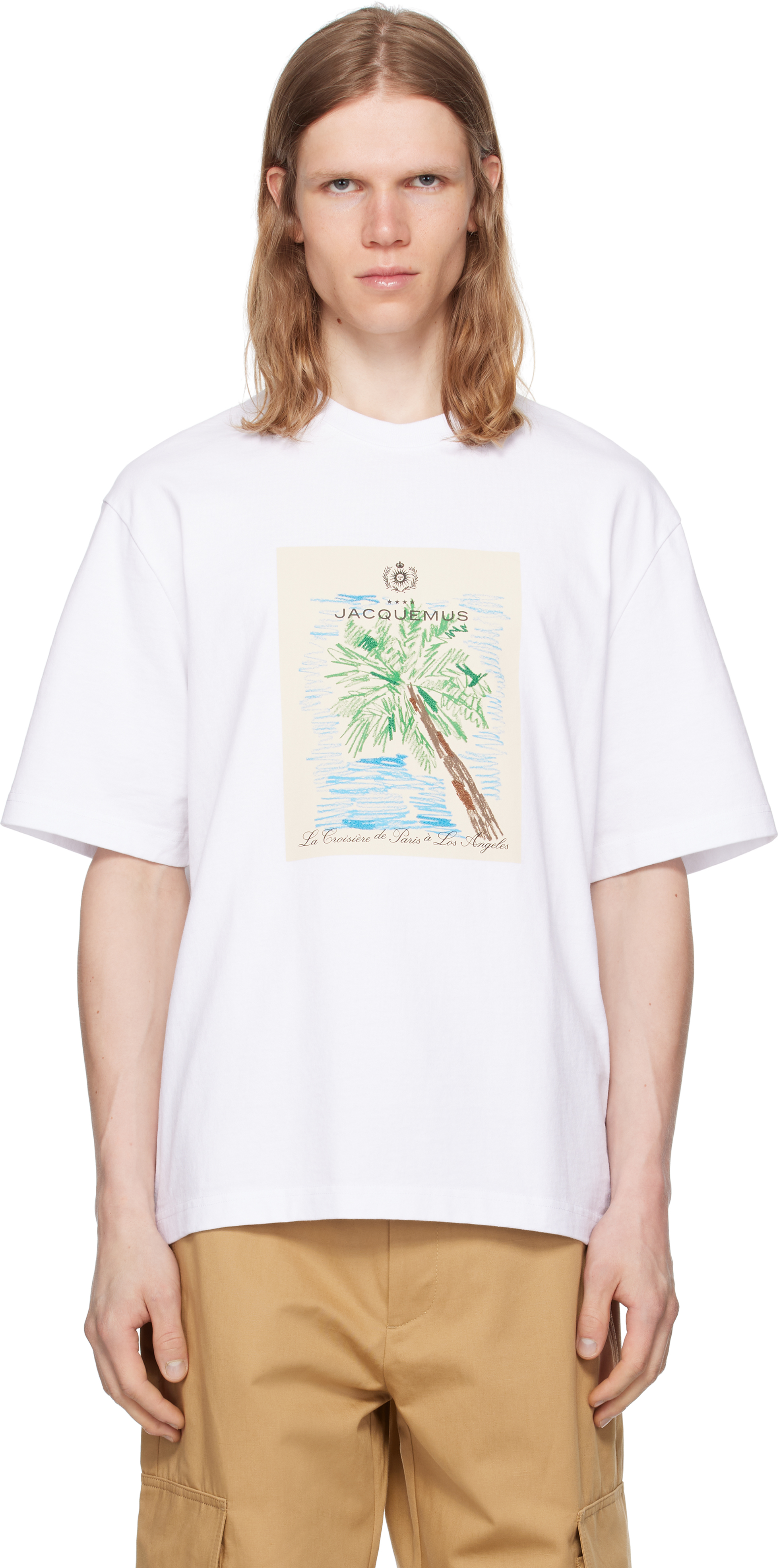 White La Croisière 'The Marino' T-shirt