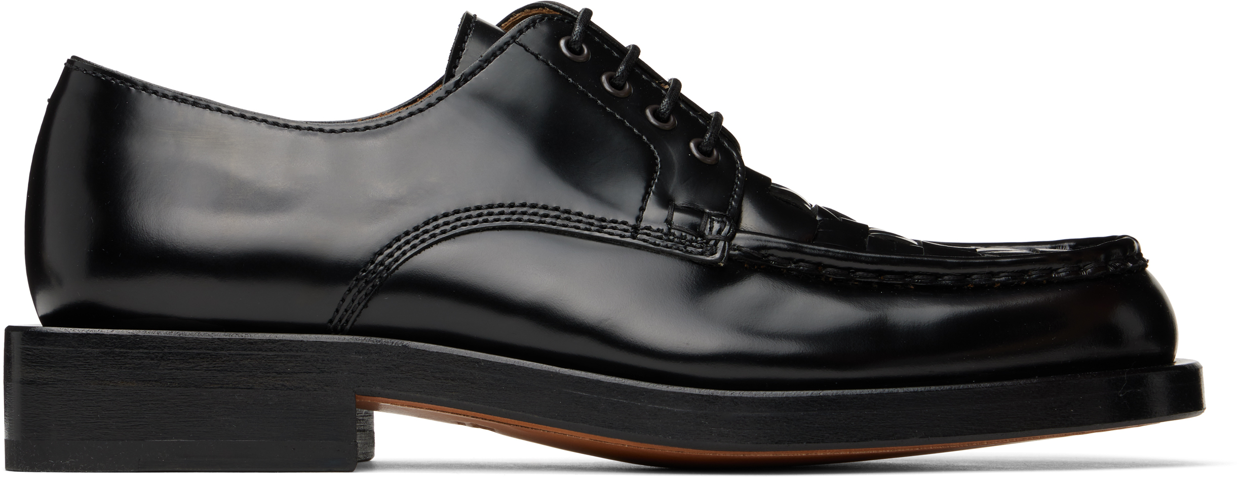 Jacquemus Black La Croisière 'the Derbies' Derbys