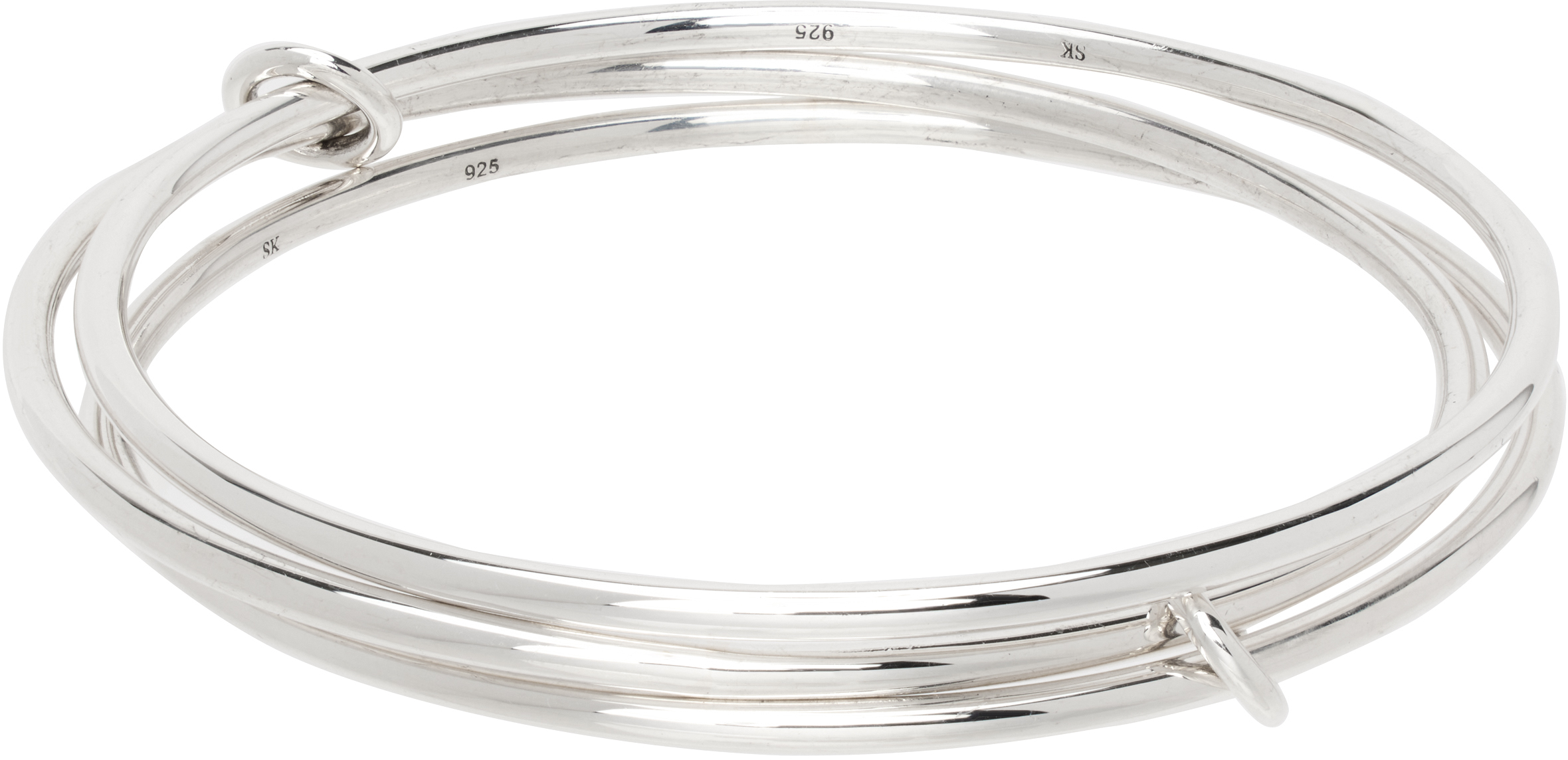 Spinelli Kilcollin Silver Lumin Bangle Bracelet In Sterling Silver