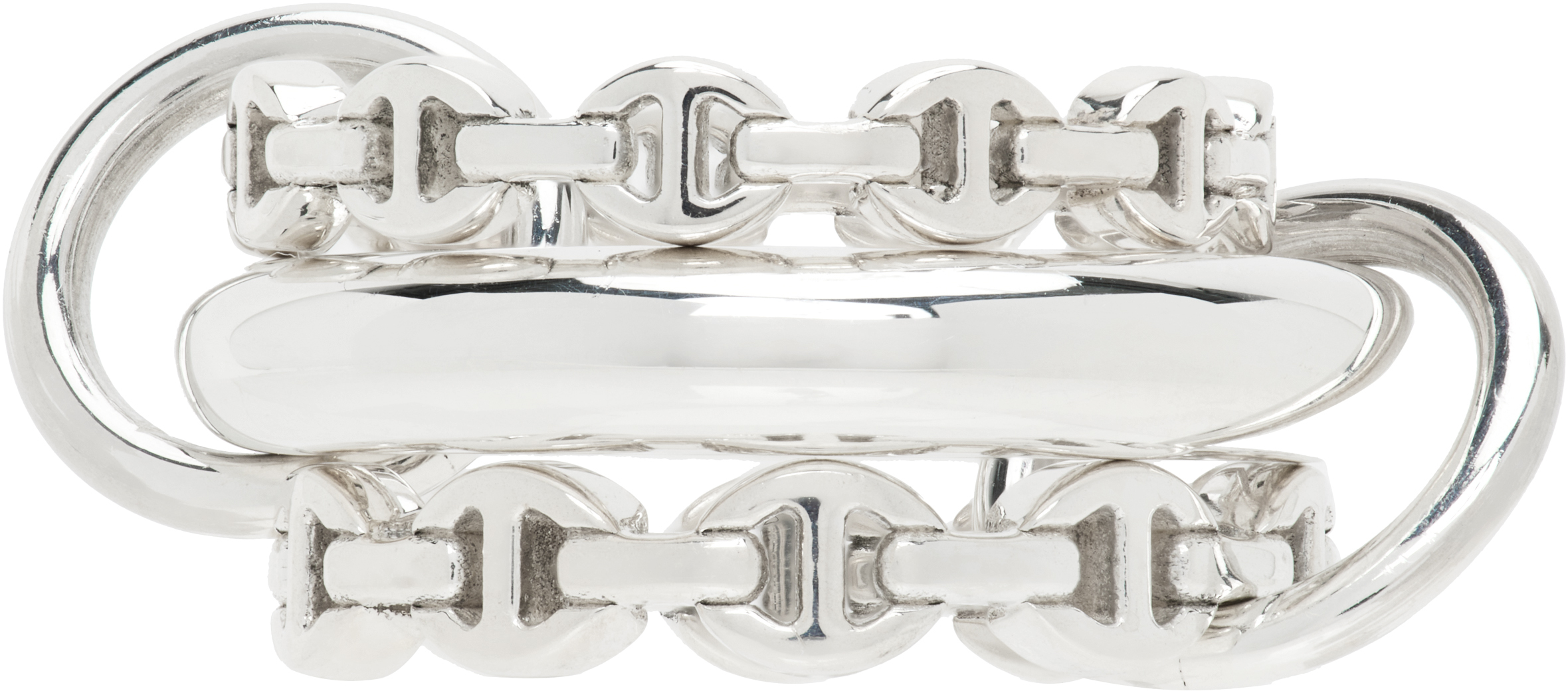 Spinelli Kilcollin Silver Microdame Sk Ring In Sterling Silver