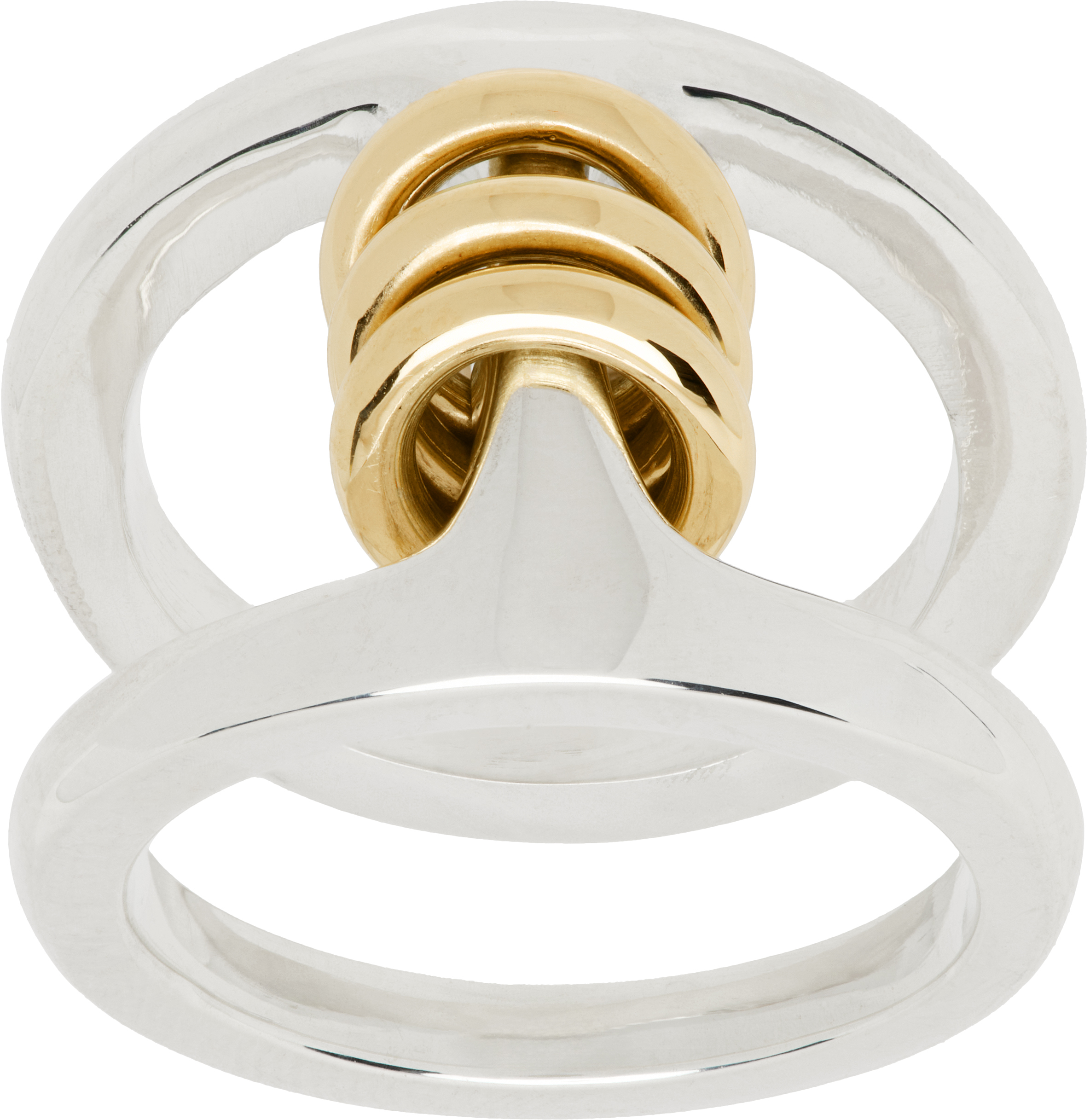 Silver & Gold HOORSENBUHS Edition Phantom Sk Ring