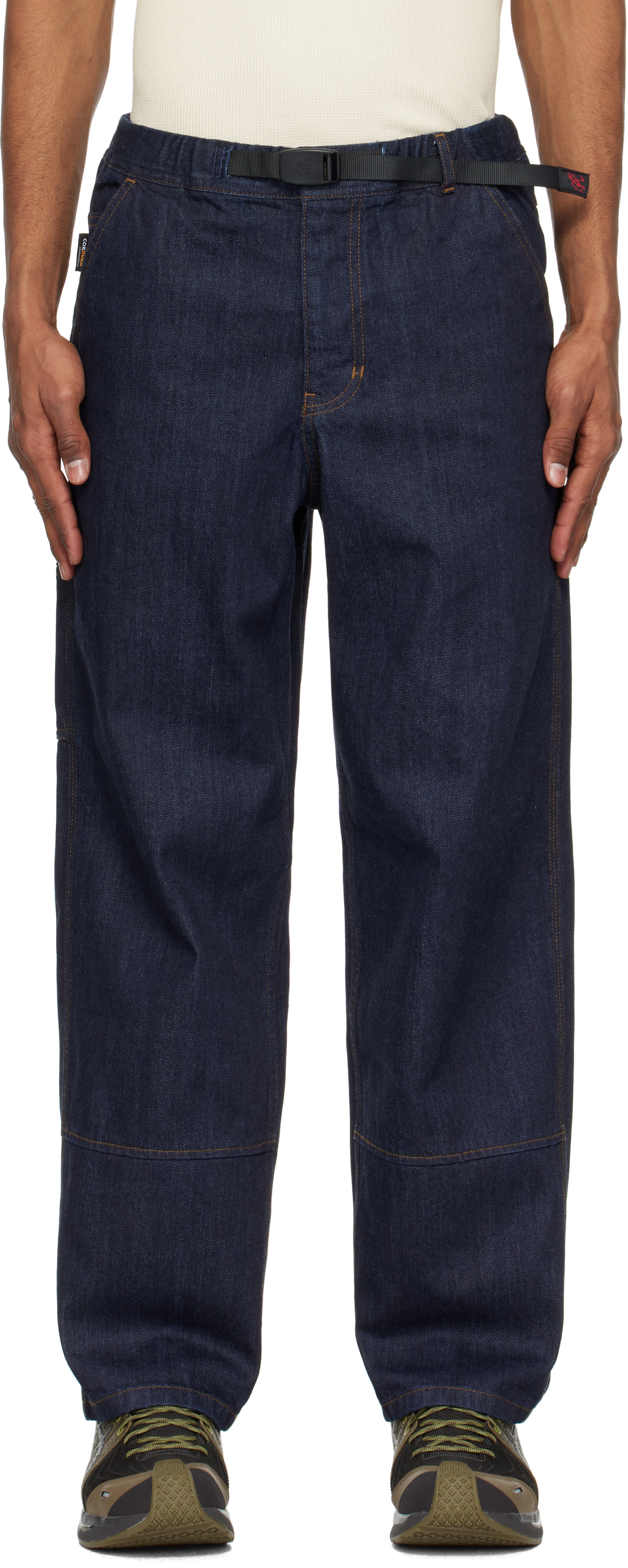 Navy Japanese Denim Work Jeans