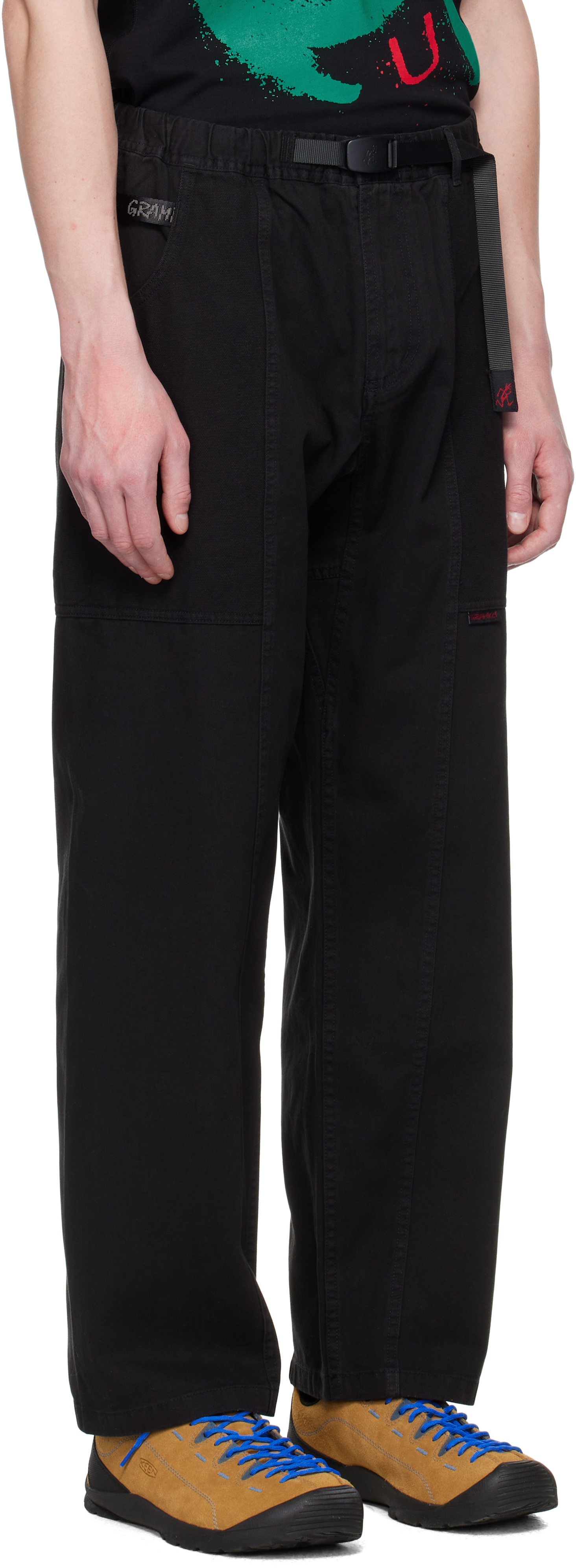 GRAMICCI BLACK GADGET TROUSERS