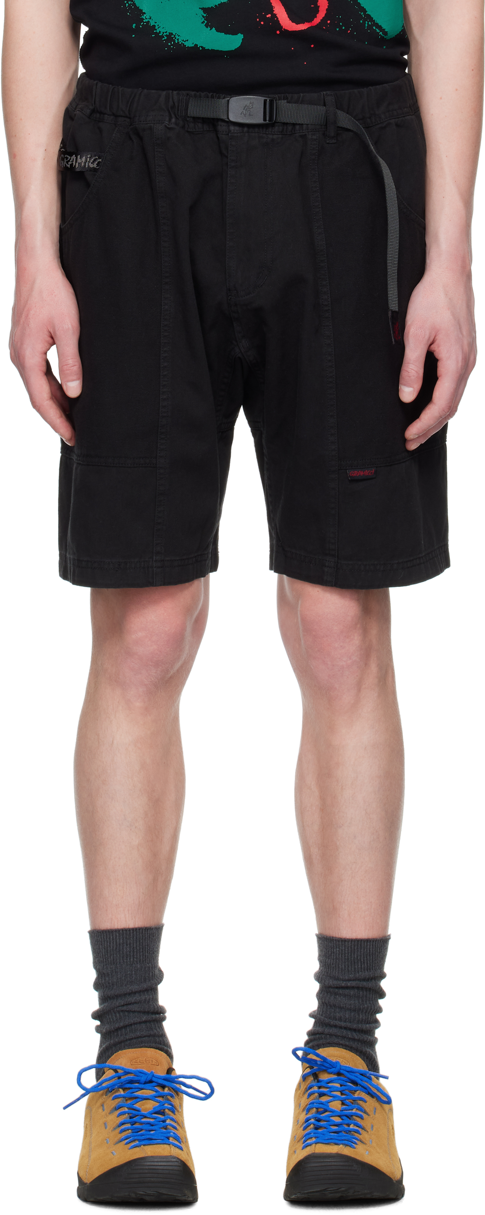 Gramicci Black Gadget Shorts In Black