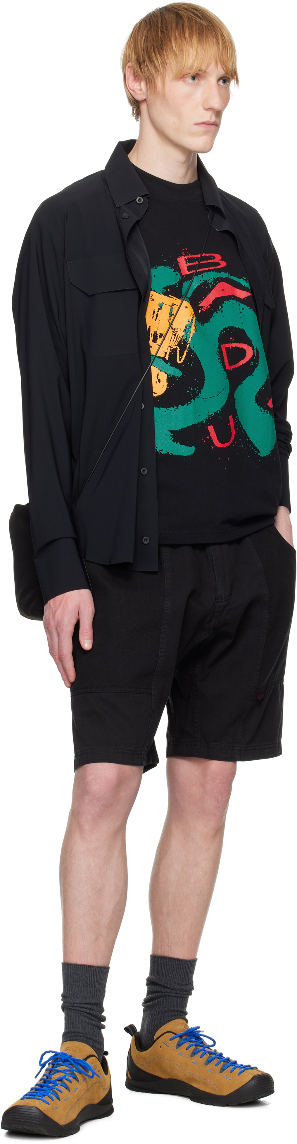 Gramicci Black Gadget Shorts In Black