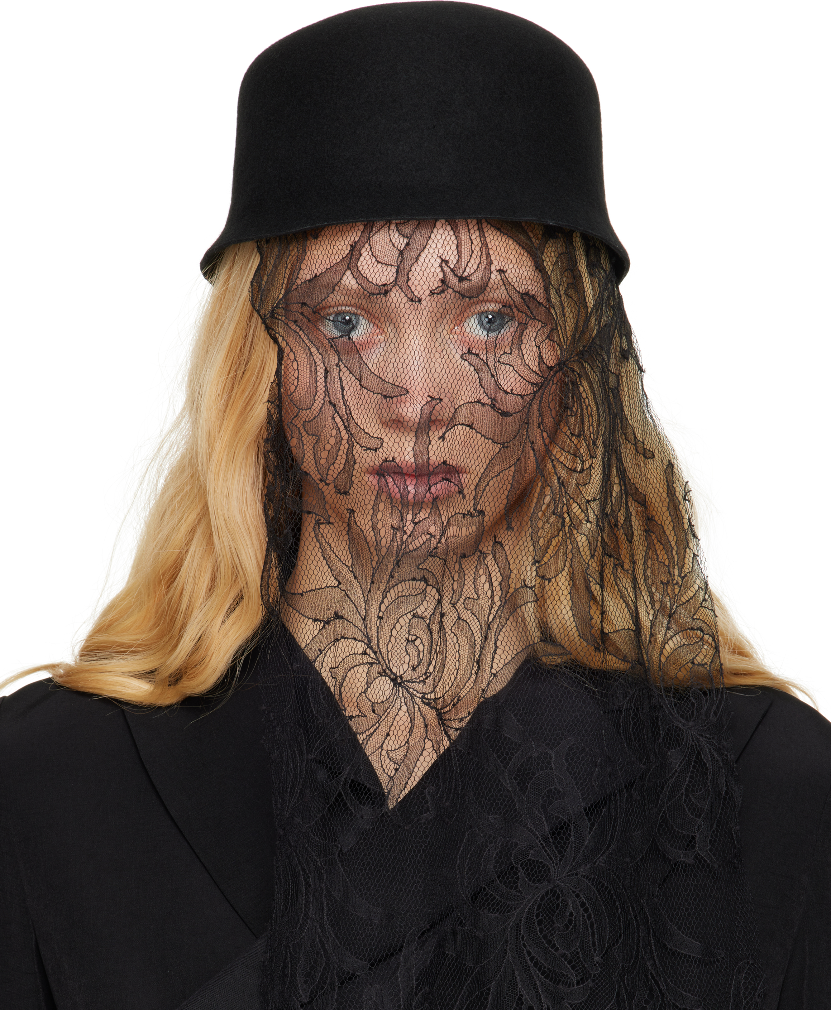 S'yte wool felt brim hat 黒系 ヨウジヤマモト S´yte wool felt brim hat 黒系 ヨウジヤマモト メンズ
