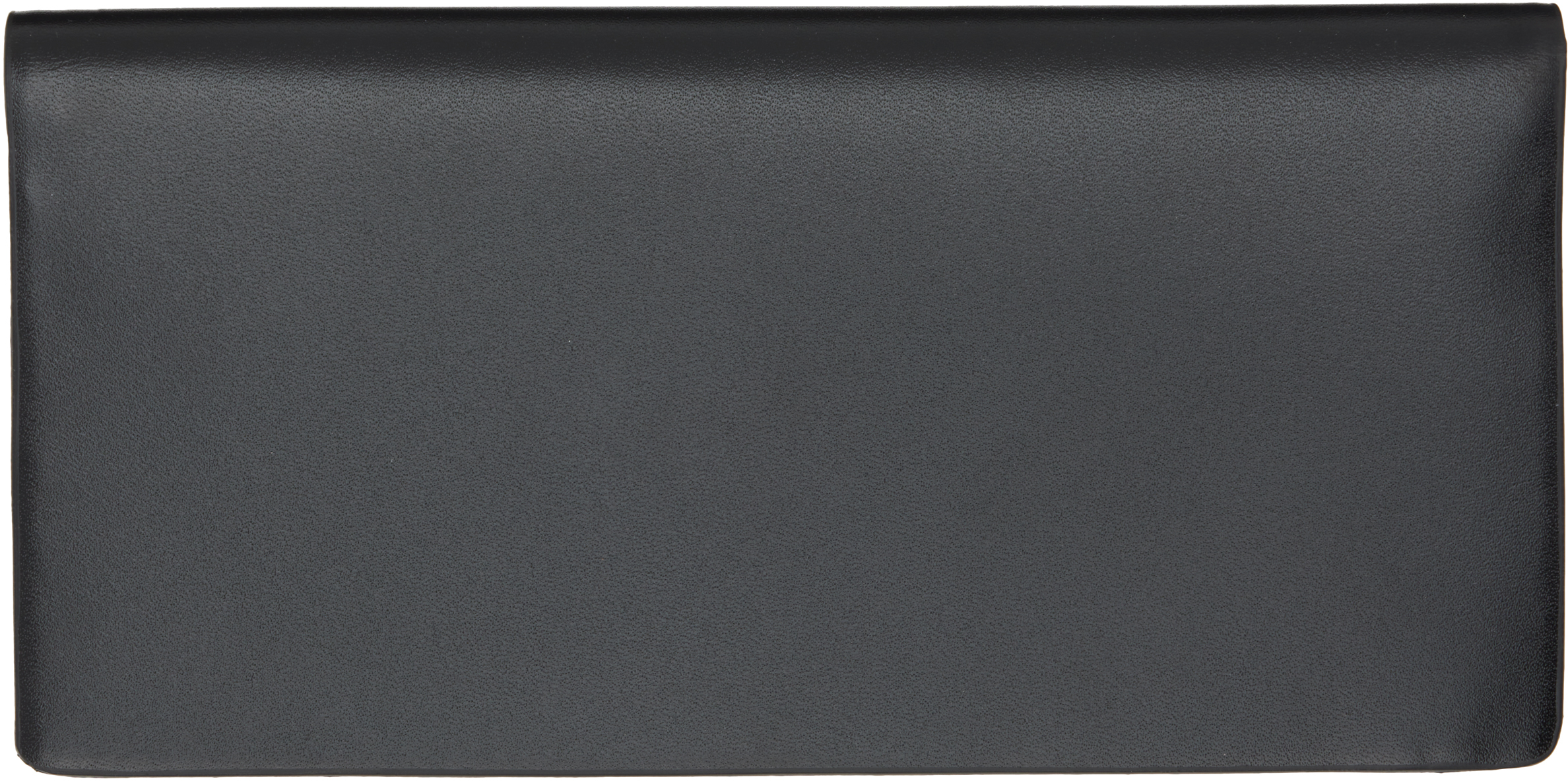 Yohji Yamamoto Black Long Wallet In Black
