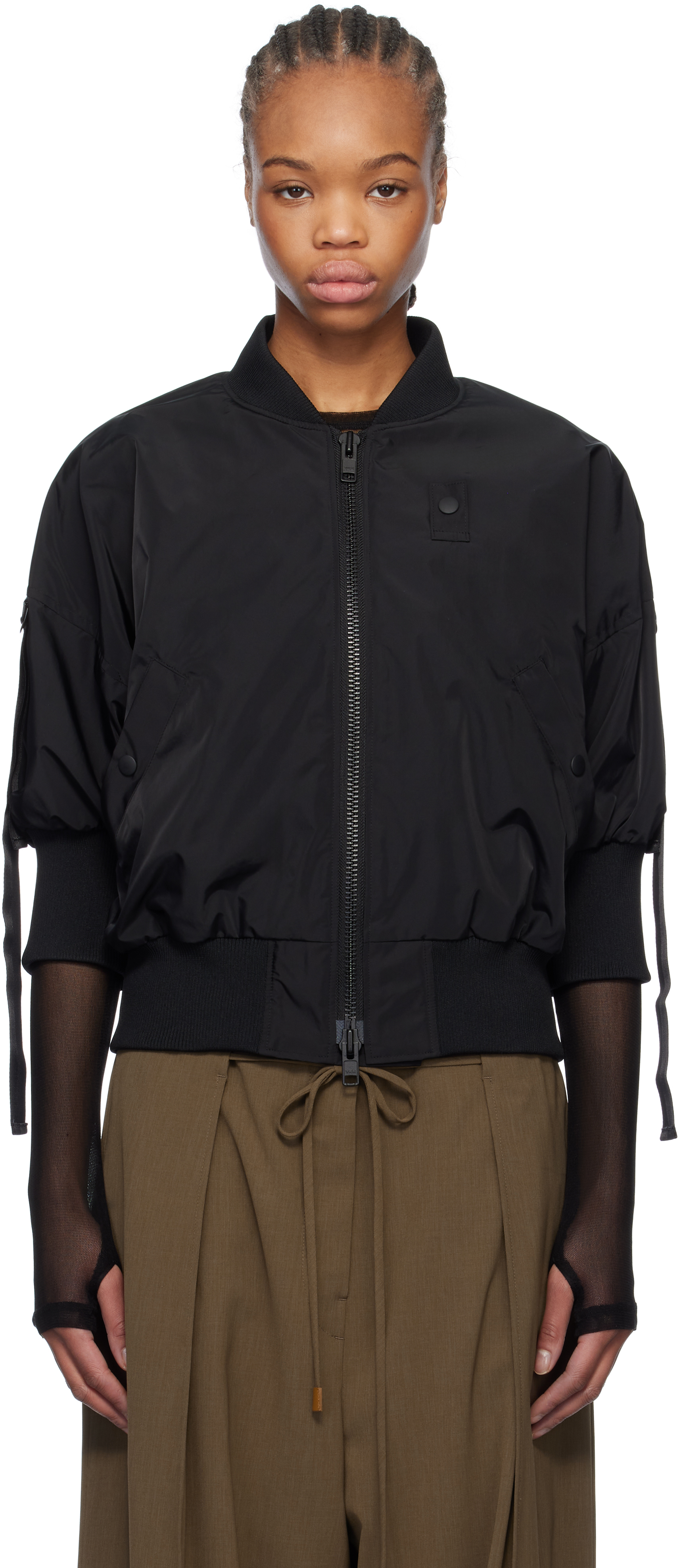 【関税込み】YOHJI YAMAMOTO ブラック R-SSBOMBER ジャケット YOHJI YAMAMOTOのブラック R-SSBOMBER ジャケットがセール中