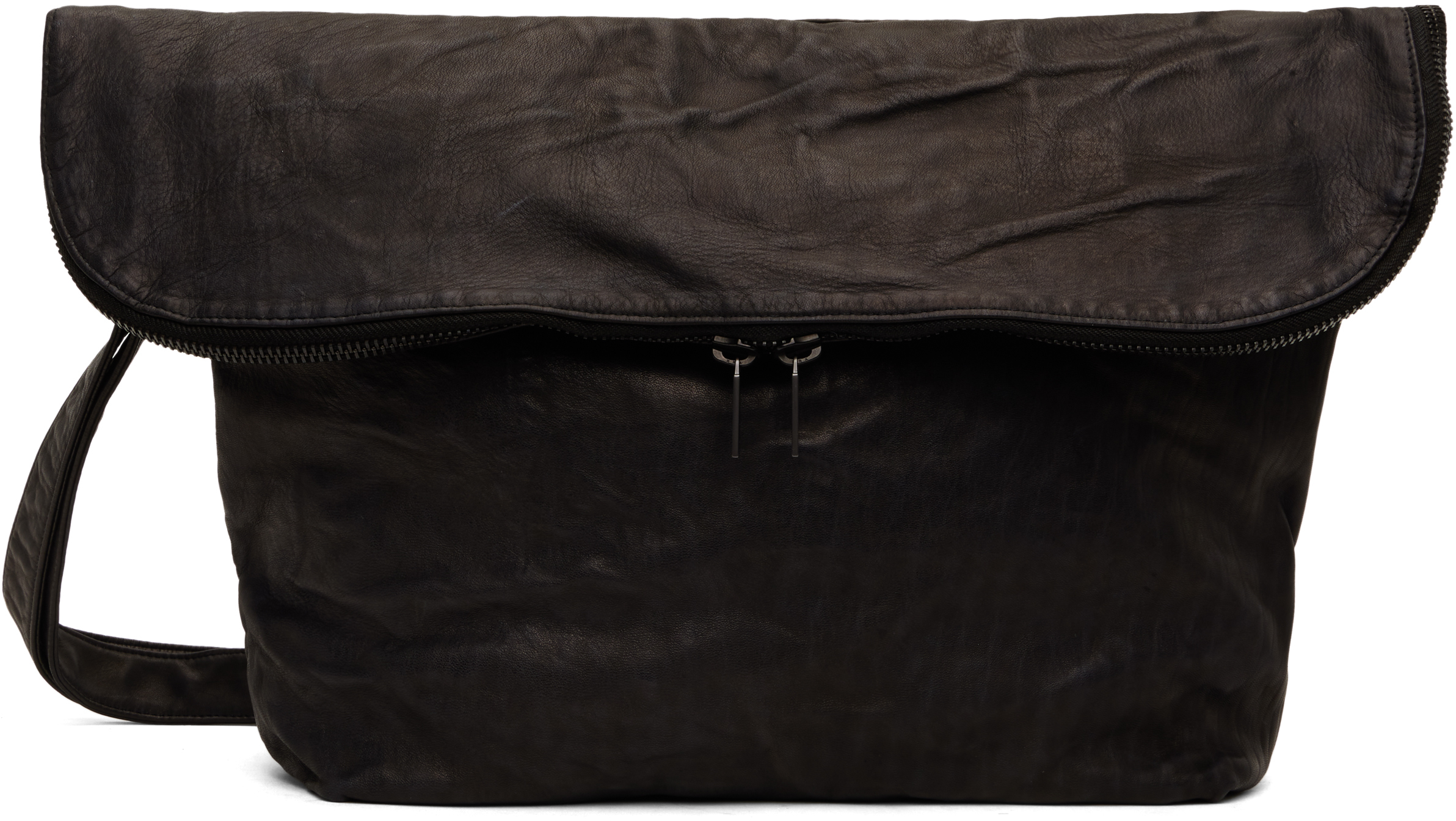 Black Flap Shoulder Bag