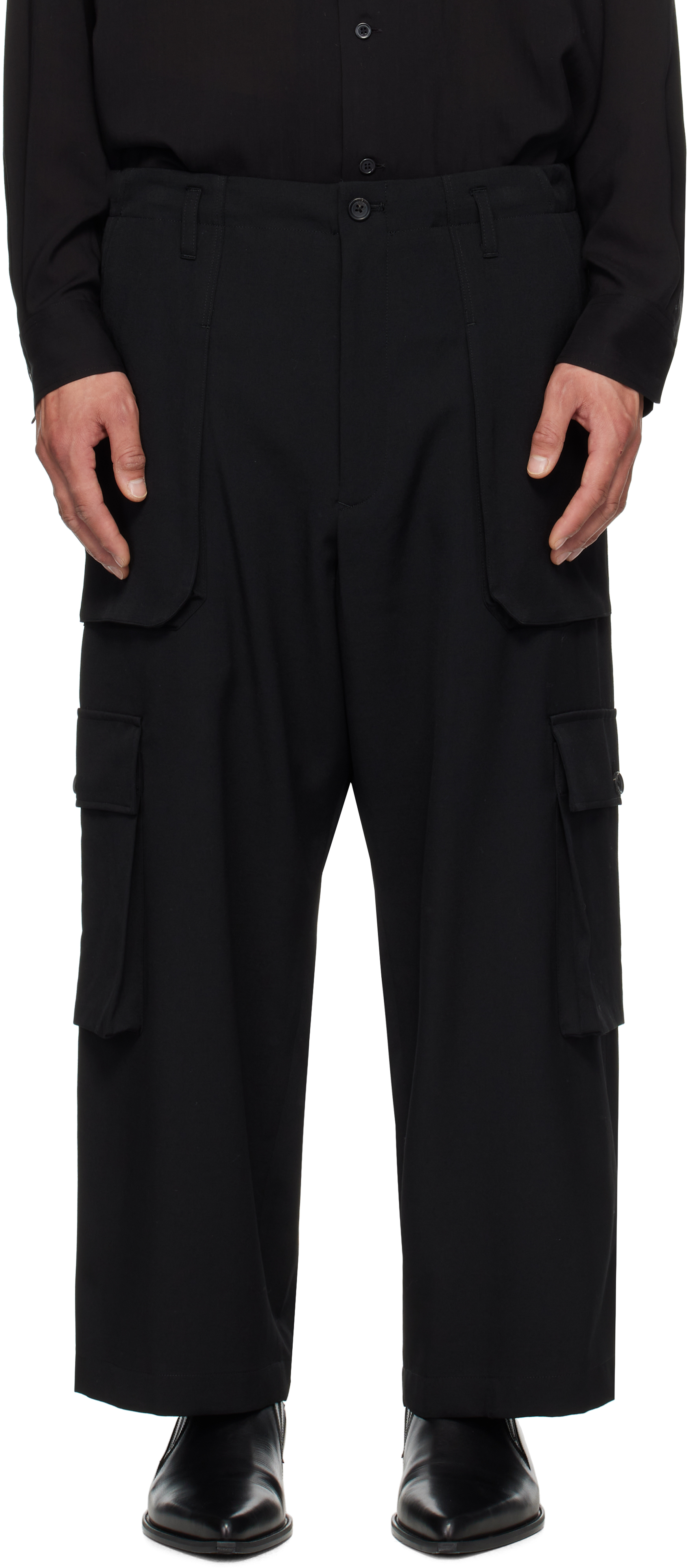 Yohji Yamamoto pants for Men | SSENSE
