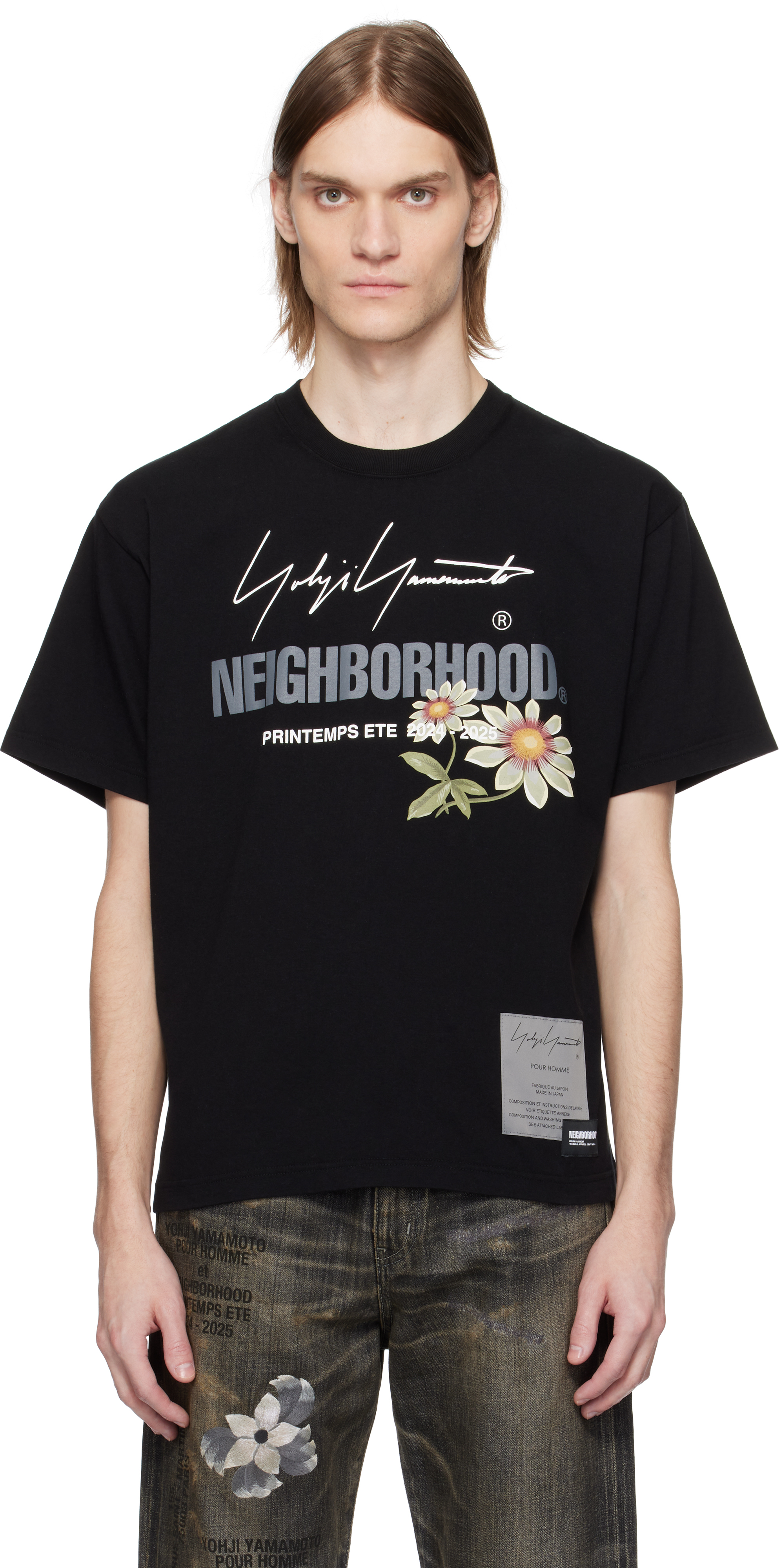 Yohji Yamamoto t-shirts for Men | SSENSE