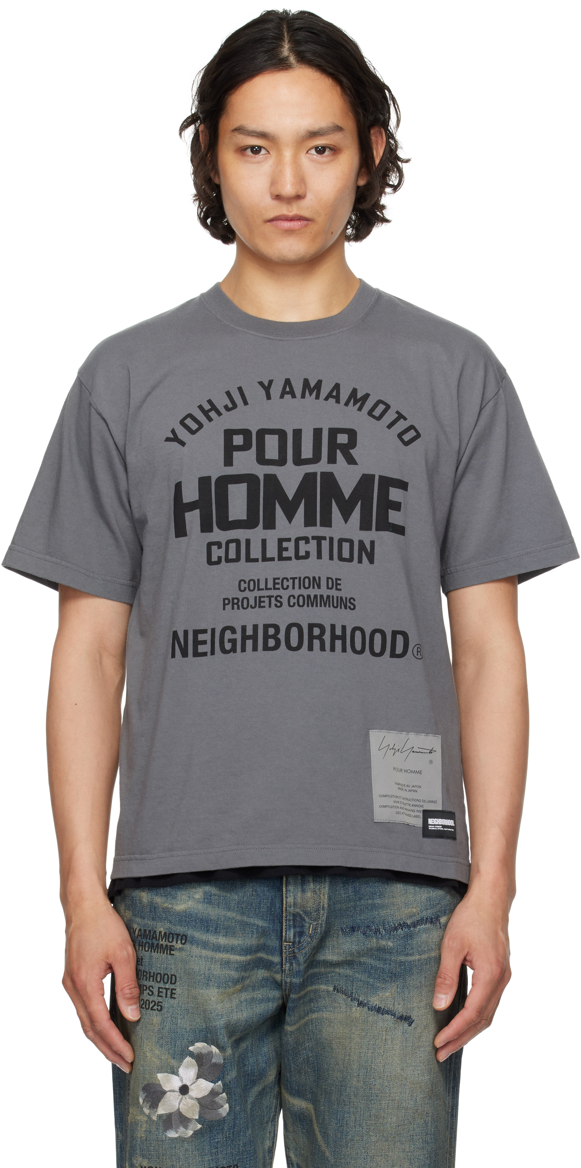 日本未入荷RADINEOのYOUNG STREET T-SHIRTS 全2色 yohji yamamoto - Yohji Yamamoto x NEIGHBORHOOD TEE SS-2(HP