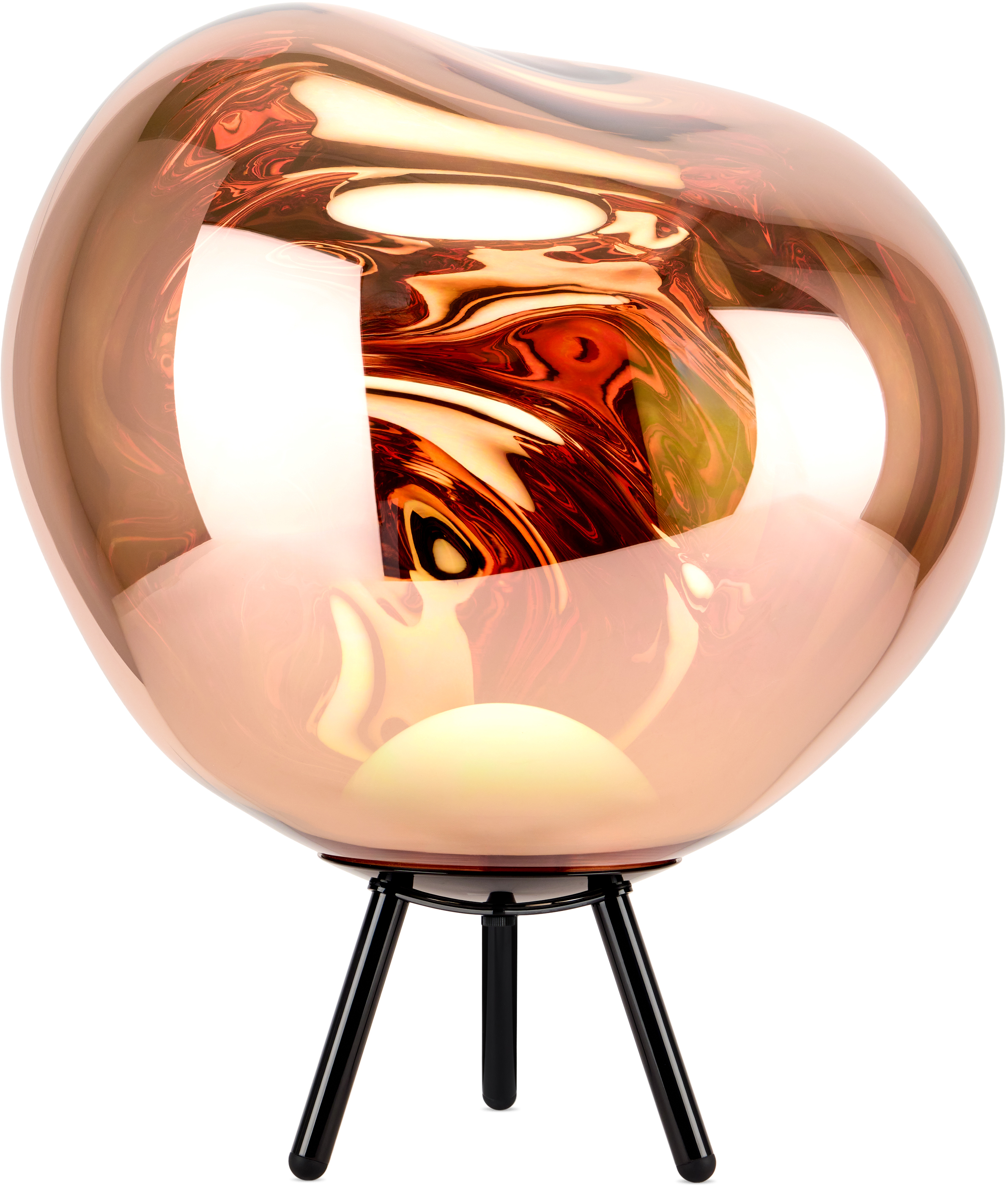 Tom Dixon コッパー Melt ポータブル ランプ ラージ | SSENSE 日本