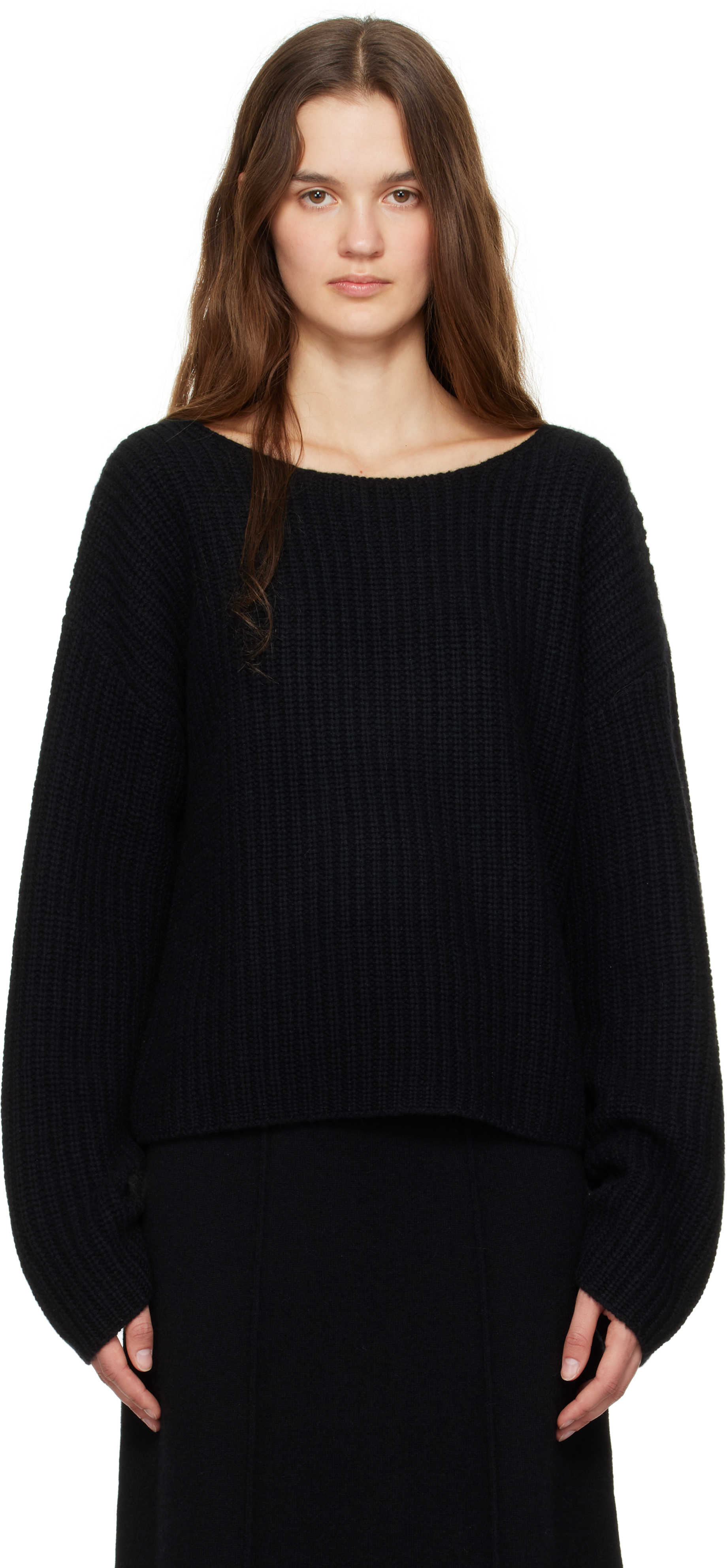 Lisa Yang Black Kajsa Sweater In Bl Black