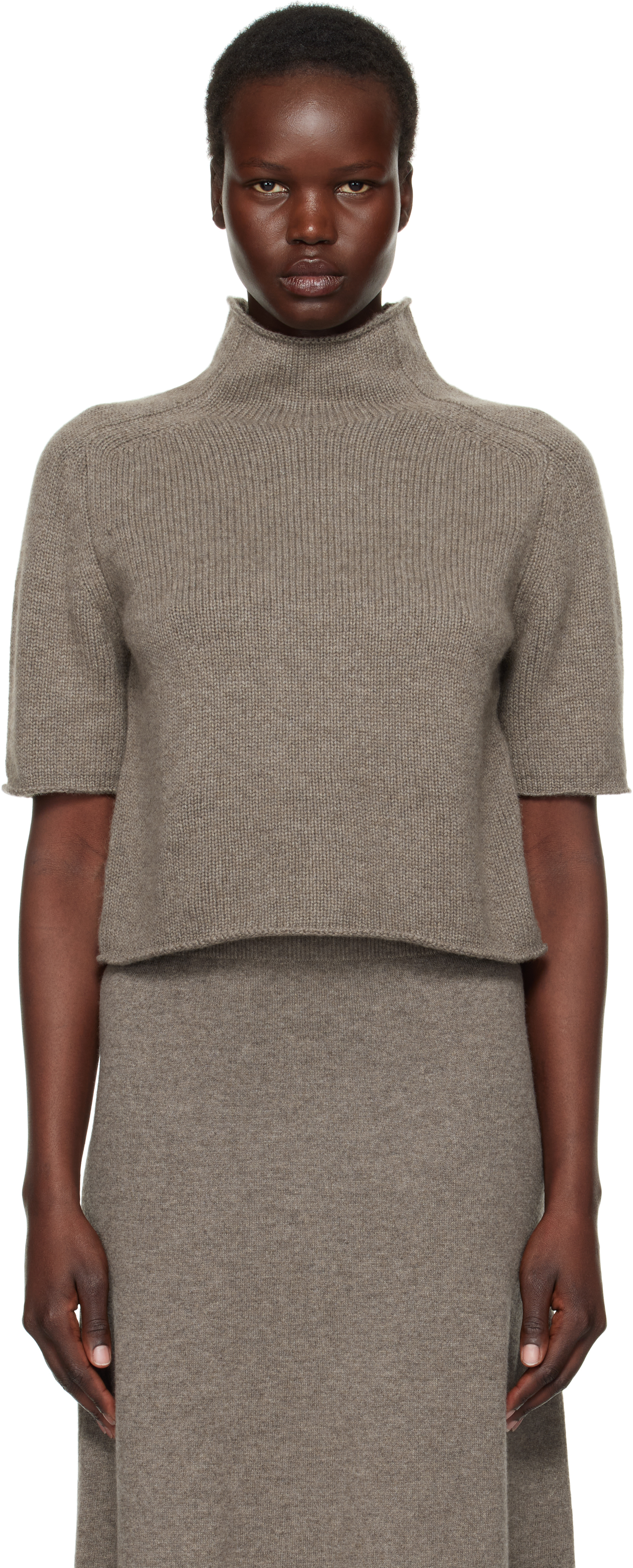 Taupe Fride Turtleneck