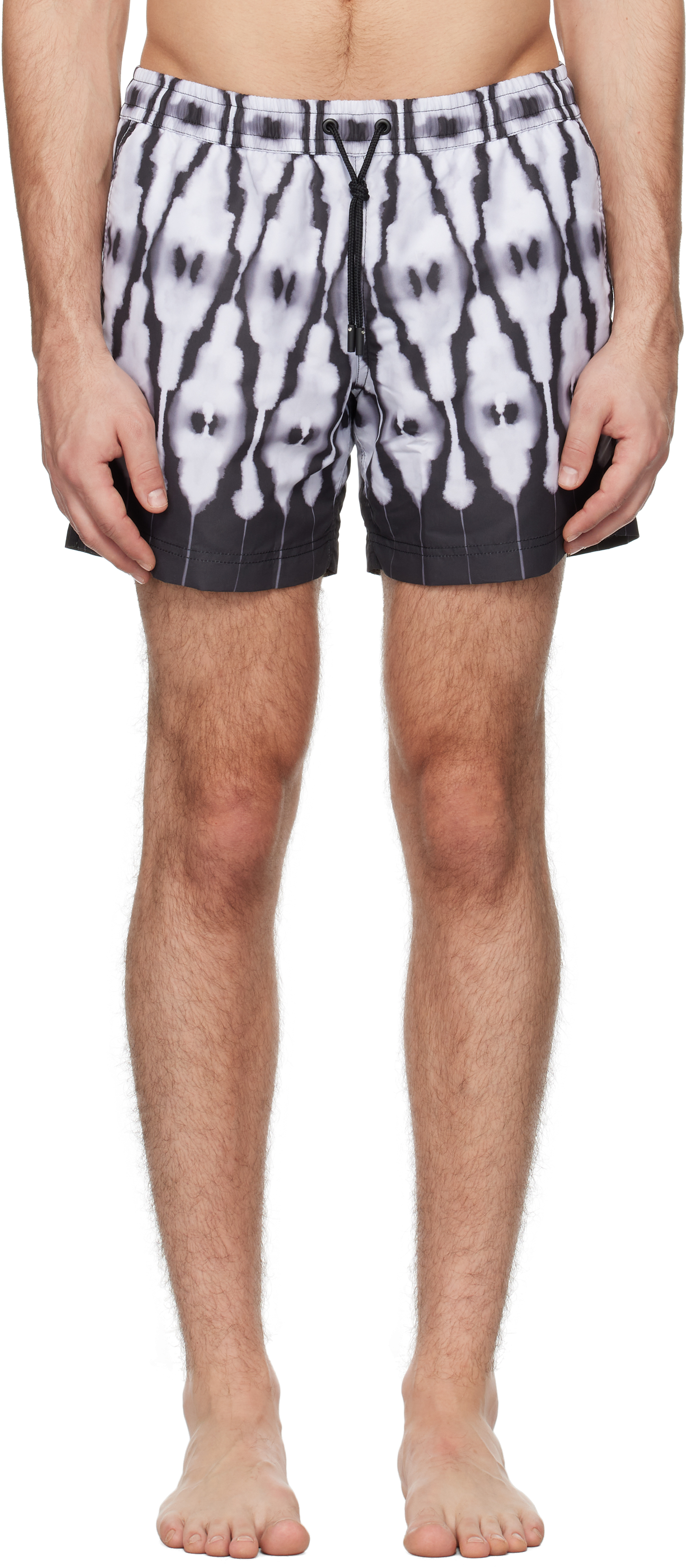 Black & White Ritual Classic Swim Shorts